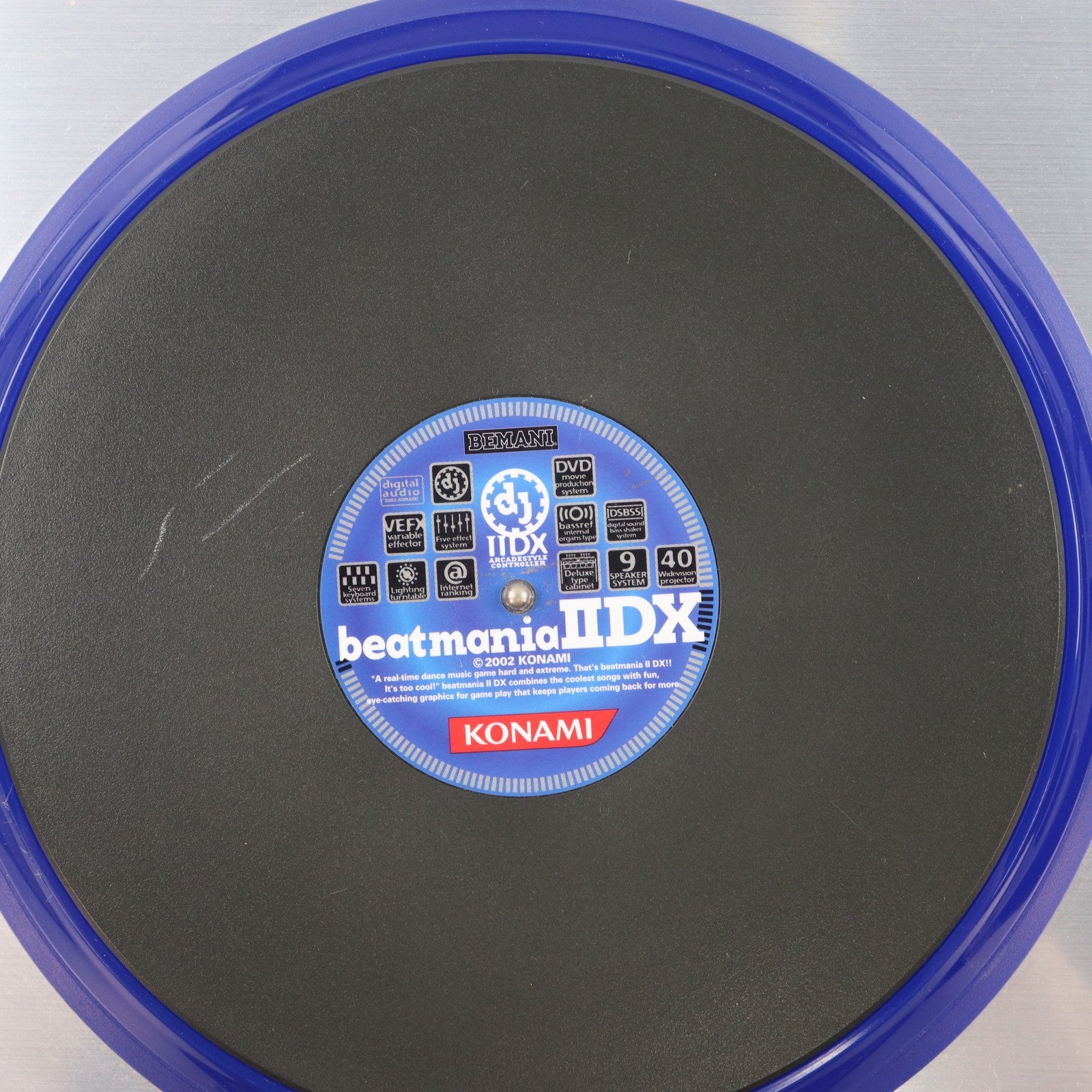 【中古即納】[ACC][PS2] beatmania IIDX アーケードスタイル コントローラ コナミ(RU038)(20040919)