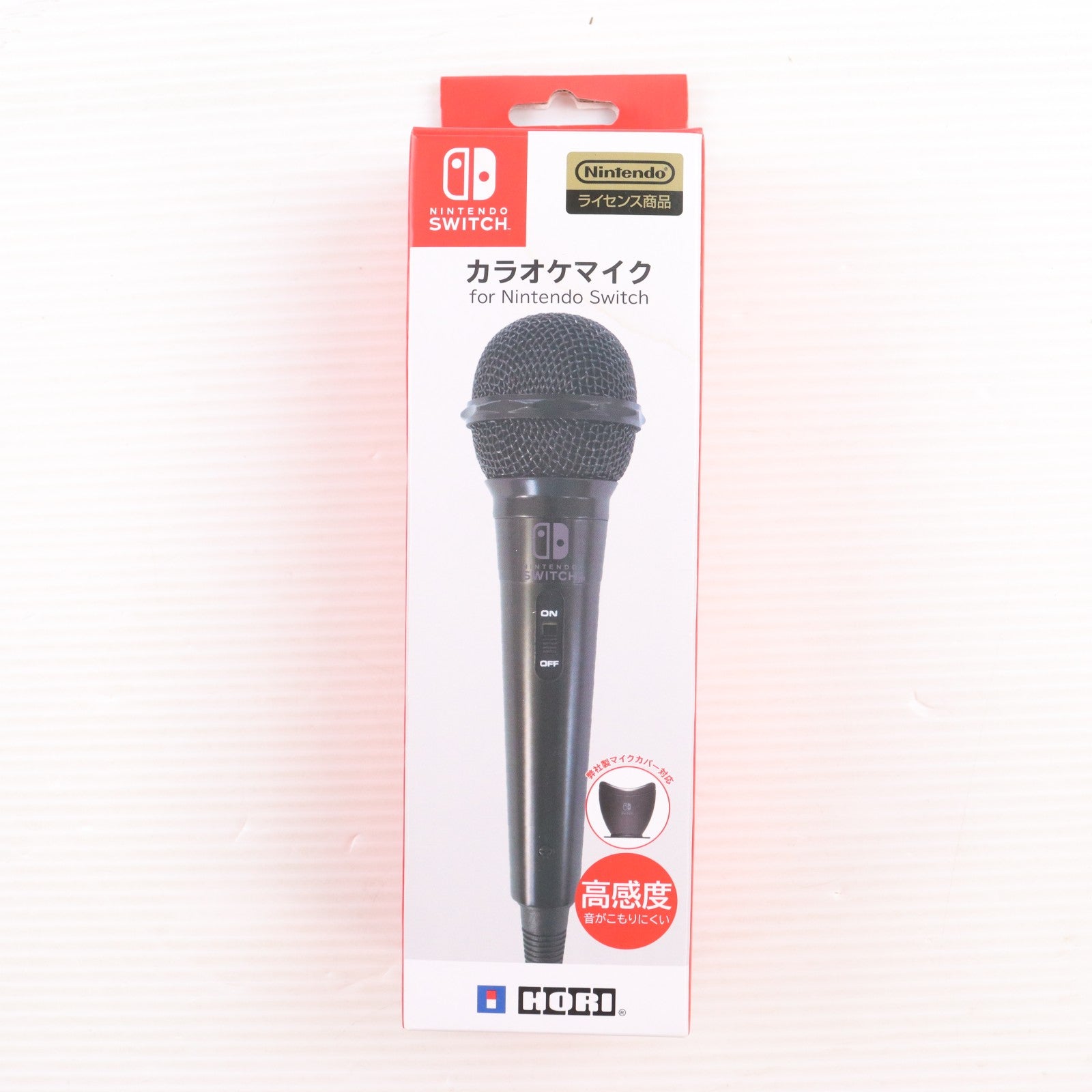 【中古即納】[ACC][Switch] カラオケマイク for Nintendo Switch(ニンテンドースイッチ) 任天堂ライセンス商品 HORI(NSW-088)(20180712)