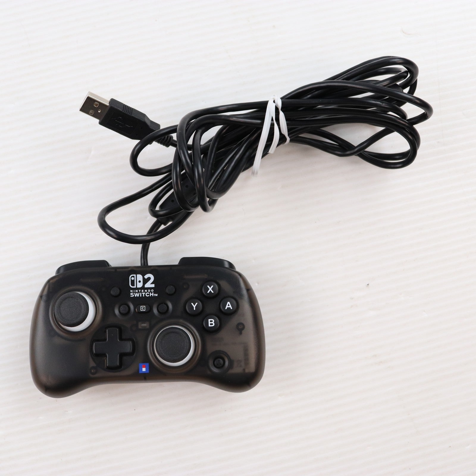 【中古即納】[ACC][Switch2] ホリパッド TURBO ミニ for Nintendo Switch 2(ニンテンドースイッチ2) ブラック 任天堂ライセンス商品 HORI(NSW-222)(20260425)
