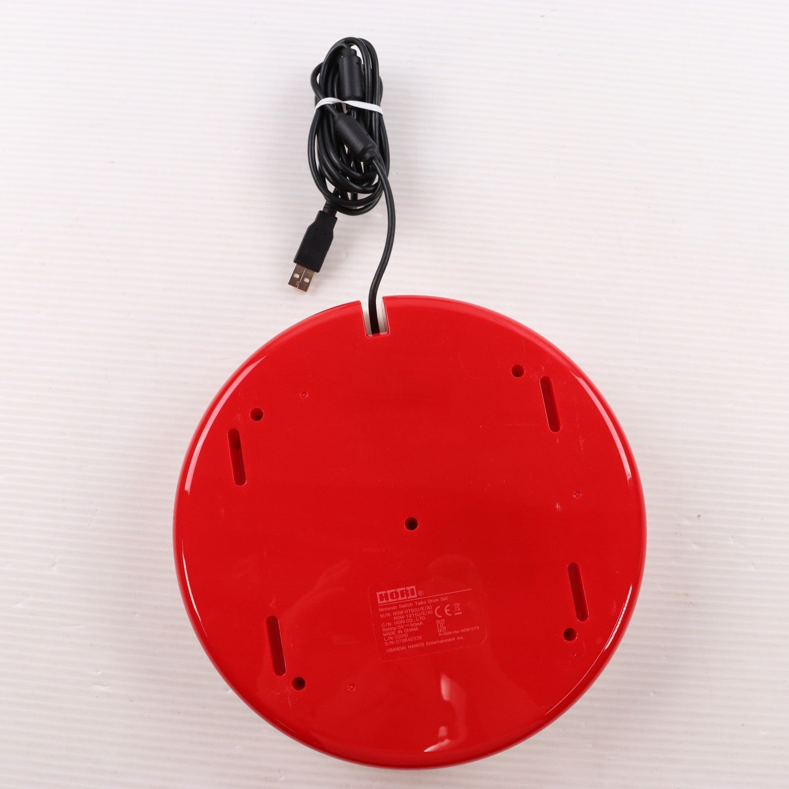 【中古即納】[ACC][Switch] 太鼓の達人専用コントローラー 太鼓とバチ for Nintendo Switch(ニンテンドースイッチ) HORI(NSW-079)(20180719)