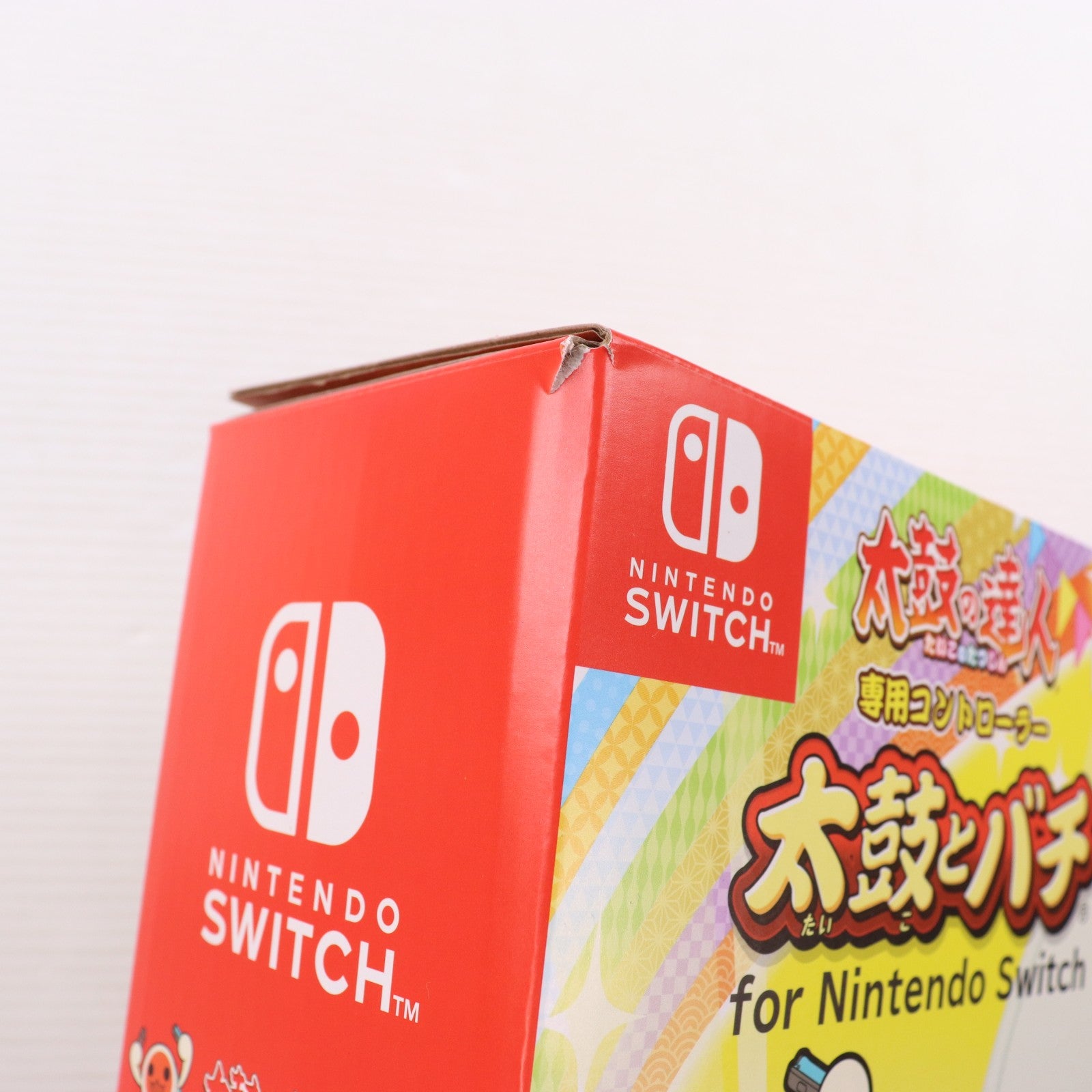 【中古即納】[ACC][Switch] 太鼓の達人専用コントローラー 太鼓とバチ for Nintendo Switch(ニンテンドースイッチ) HORI(NSW-079)(20180719)