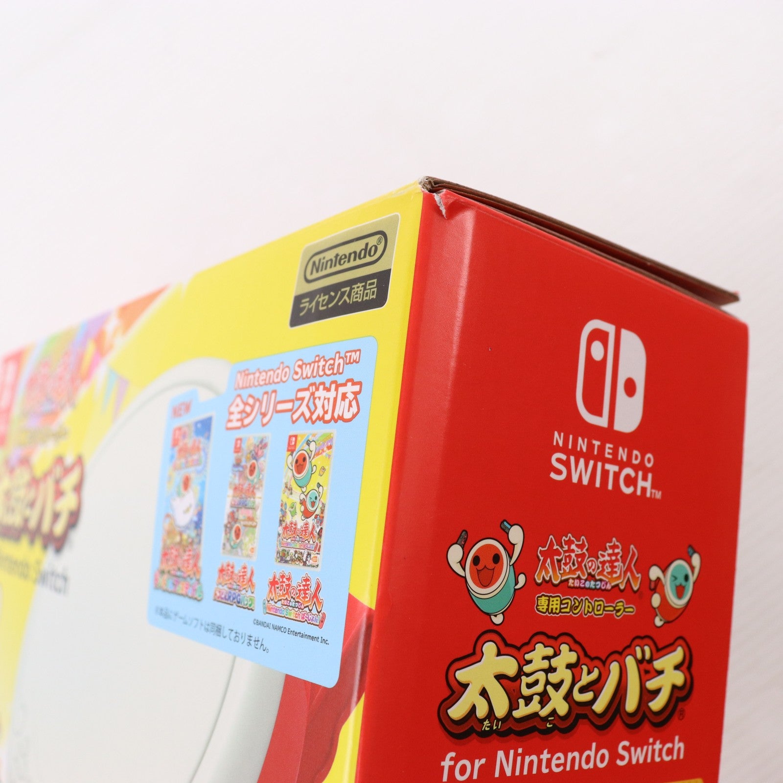 【中古即納】[ACC][Switch] 太鼓の達人専用コントローラー 太鼓とバチ for Nintendo Switch(ニンテンドースイッチ) HORI(NSW-079)(20180719)