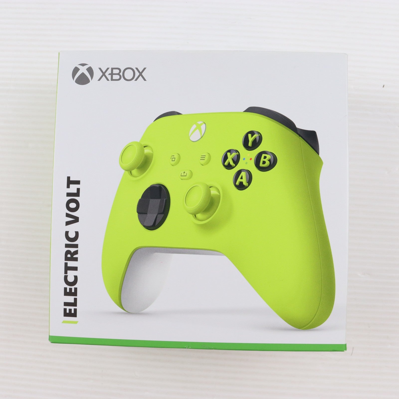 【中古即納】[ACC][XboxX/S] Xbox ワイヤレスコントローラー(エレクトリックボルト) 日本マイクロソフト(QAU-00023)(20230331)