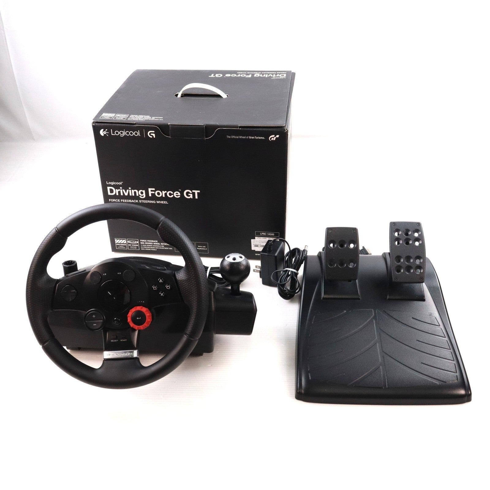 【中古即納】[ACC][PS3] ドライビングフォースGT(Driving Force GT) Logicool(ロジクール)(LPRC-14500)(20101125)