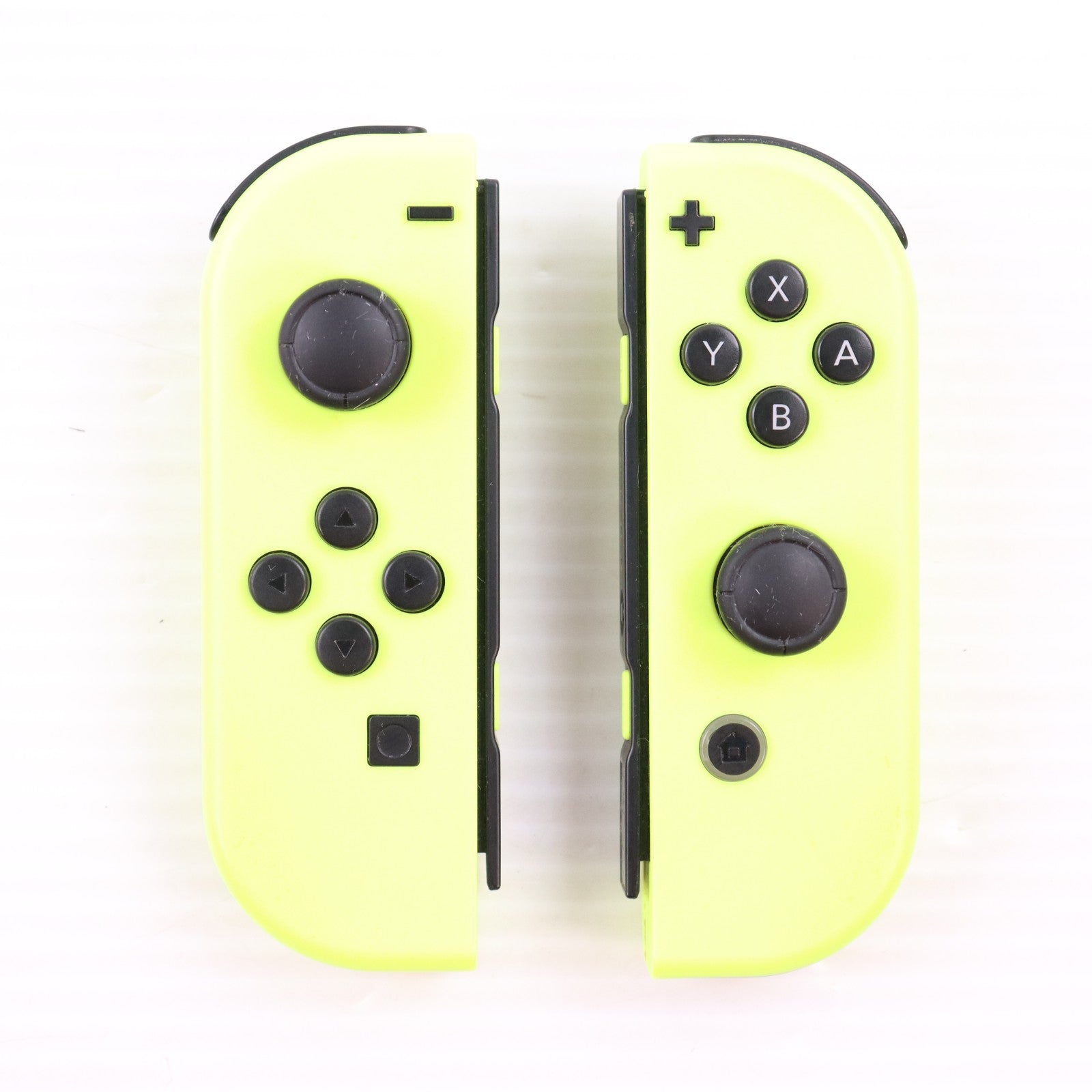 【中古即納】[ACC][Switch] Joy-Con(L)/(R) ネオンイエロー(ジョイコンL/R ネオンイエロー) 任天堂(HAC-A-JADAA)(20170616)