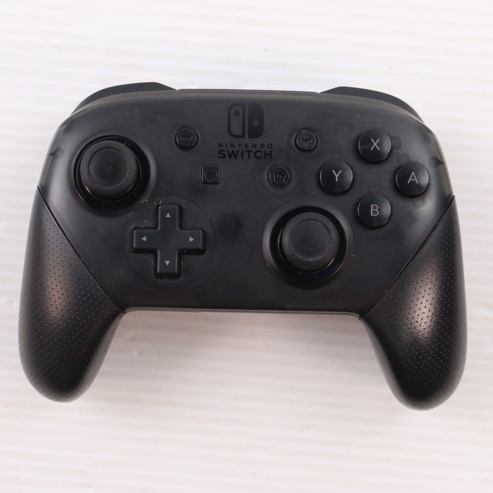 【中古即納】[ACC][Switch] (USB充電ケーブル無し) Nintendo Switch Proコントローラー(ニンテンドースイッチ プロコントローラー) 任天堂(HAC-A-FSSKA)(20170303)