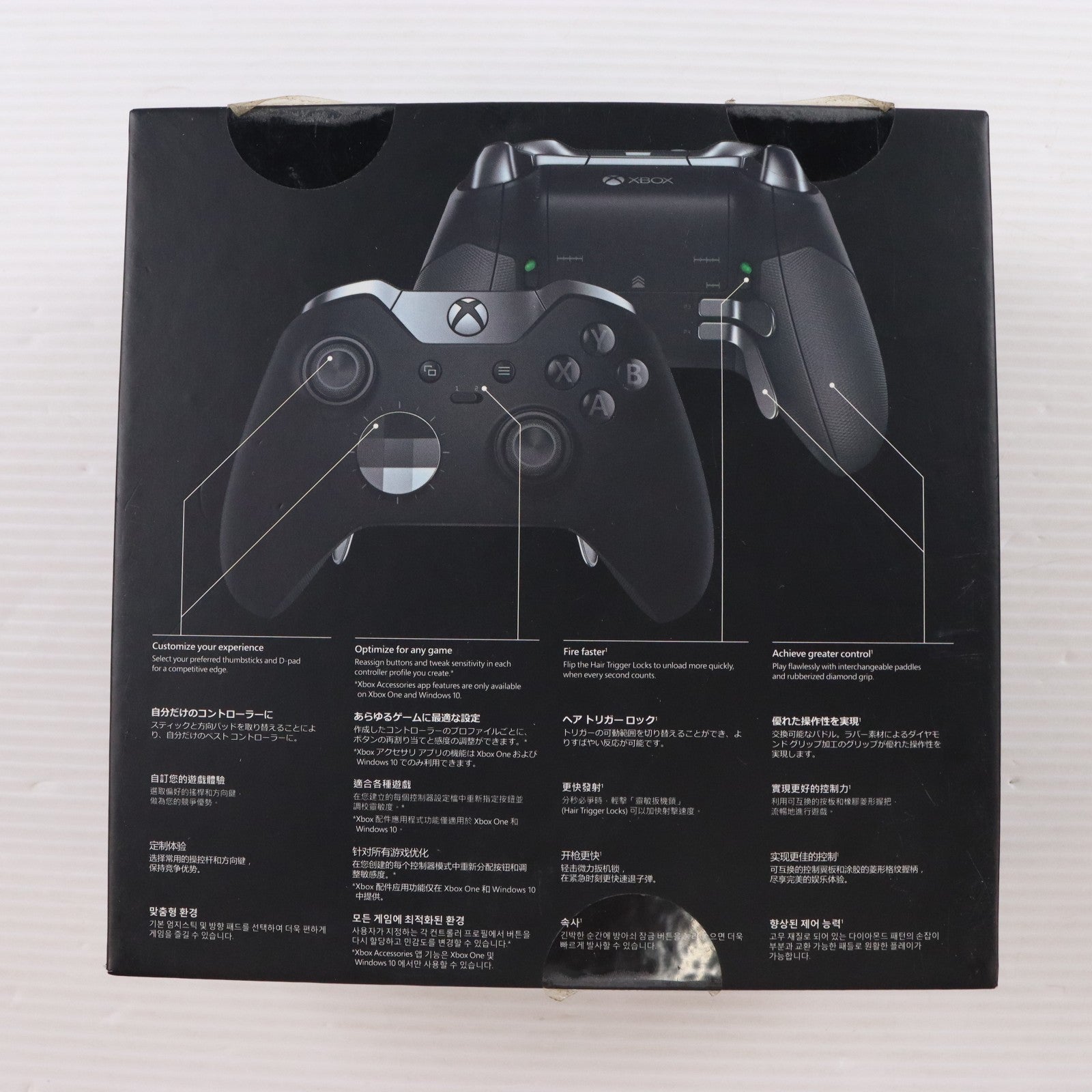 【中古即納】[ACC][XboxOne] Xbox Elite(エリート) ワイヤレス コントローラー 日本マイクロソフト(HM3-00006)(20160225)
