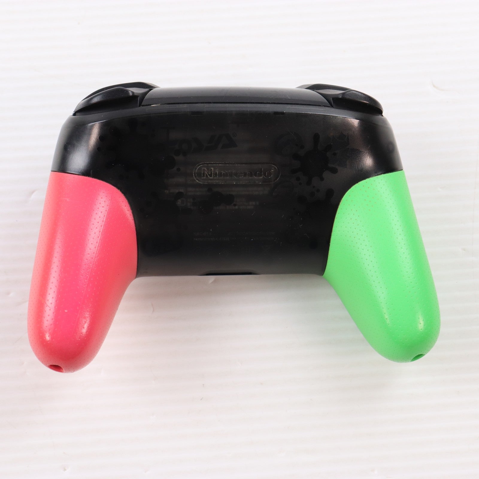 【中古即納】[ACC][Switch] Nintendo Switch Proコントローラー(ニンテンドースイッチ プロコントローラー) スプラトゥーン2エディション 任天堂(HAC-A-FSSKB)(20170721)