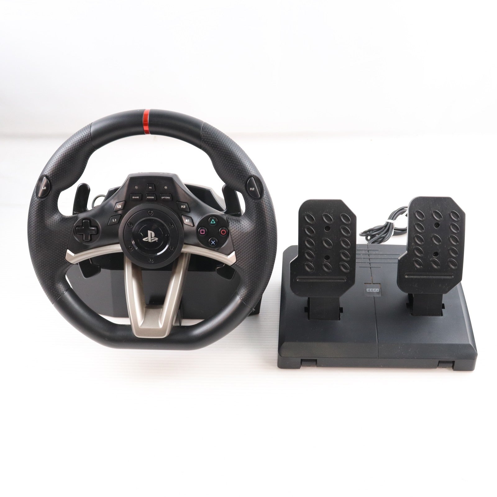 【中古即納】[ACC][PS4] Racing Wheel Apex(レーシングホイールエイペックス) for PlayStation4/PlayStation3/PC HORI(PS4-052)(20161001)