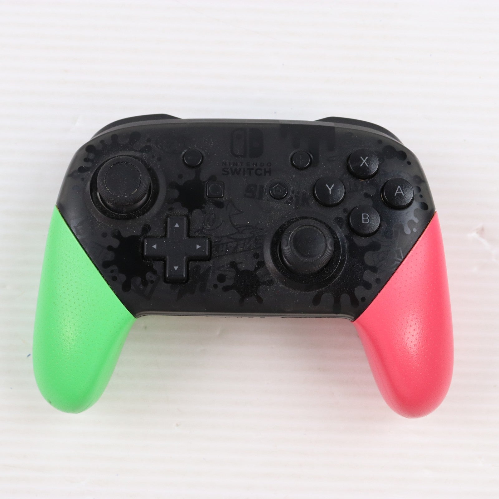 【中古即納】[ACC][Switch] (USB充電ケーブル無し) Nintendo Switch Proコントローラー(ニンテンドースイッチ プロコントローラー) 任天堂(HAC-A-FSSKA)(20170303)