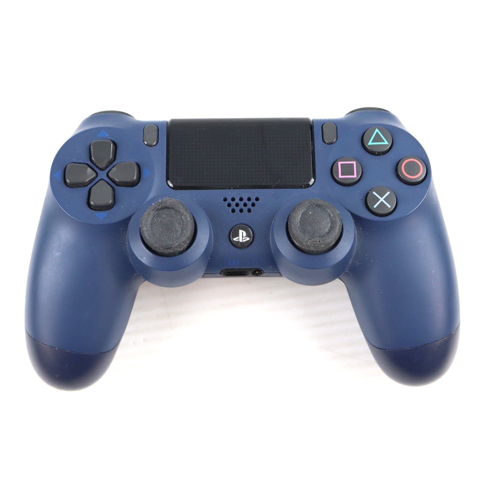 【中古即納】[ACC][PS4] ワイヤレスコントローラー DUALSHOCK4(デュアルショック4) ミッドナイト・ブルー SIE(CUH-ZCT2J22)(20171103)