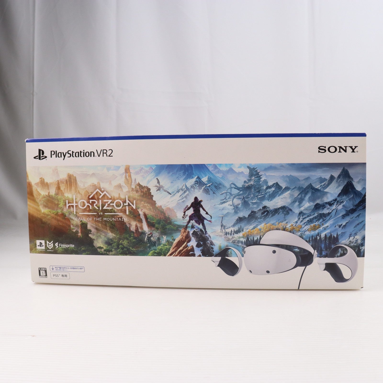 【中古即納】[ACC][PS5] PlayStation VR2(プレイステーションVR2) Horizon Call of the Mountain(ホライゾン コール・オブ・ザ・マウンテン) 同梱版 SIE(CFIJ-17001)(20230222)