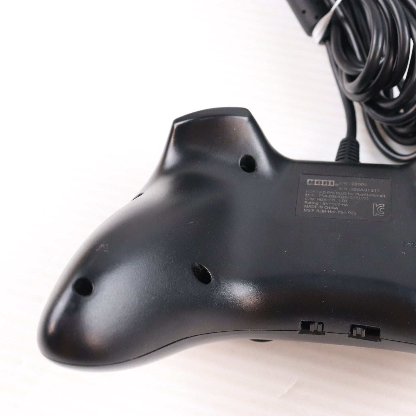 【中古即納】[ACC][PS4] HORIパッドFPSプラス for PlayStation 4 ブラック ソニーライセンス商品 HORI(PS4-025)(20150731)