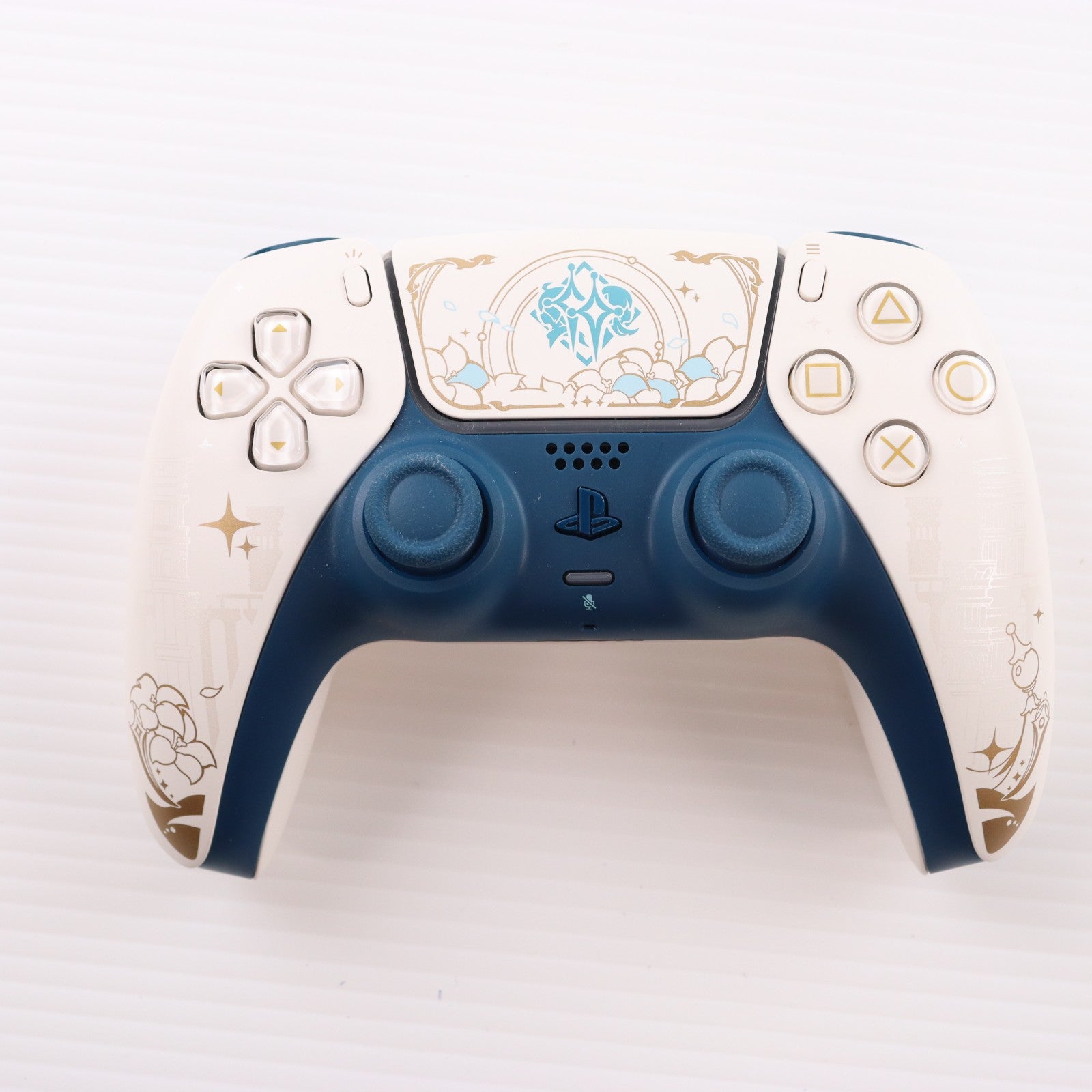 【中古即納】[ACC][PS5] DualSense(デュアルセンス) ワイヤレスコントローラー 原神 リミテッドエディション SIE(CFI-ZCT2JZE)(20260121)