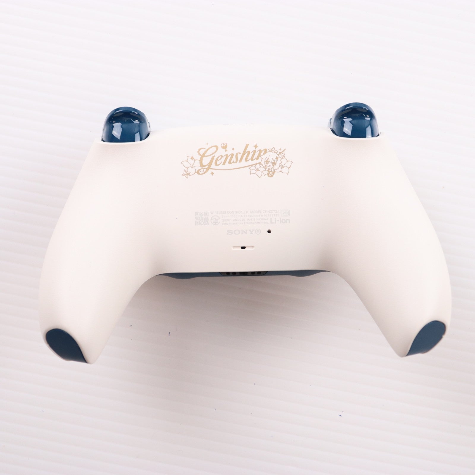 【中古即納】[ACC][PS5] DualSense(デュアルセンス) ワイヤレスコントローラー 原神 リミテッドエディション SIE(CFI-ZCT2JZE)(20260121)