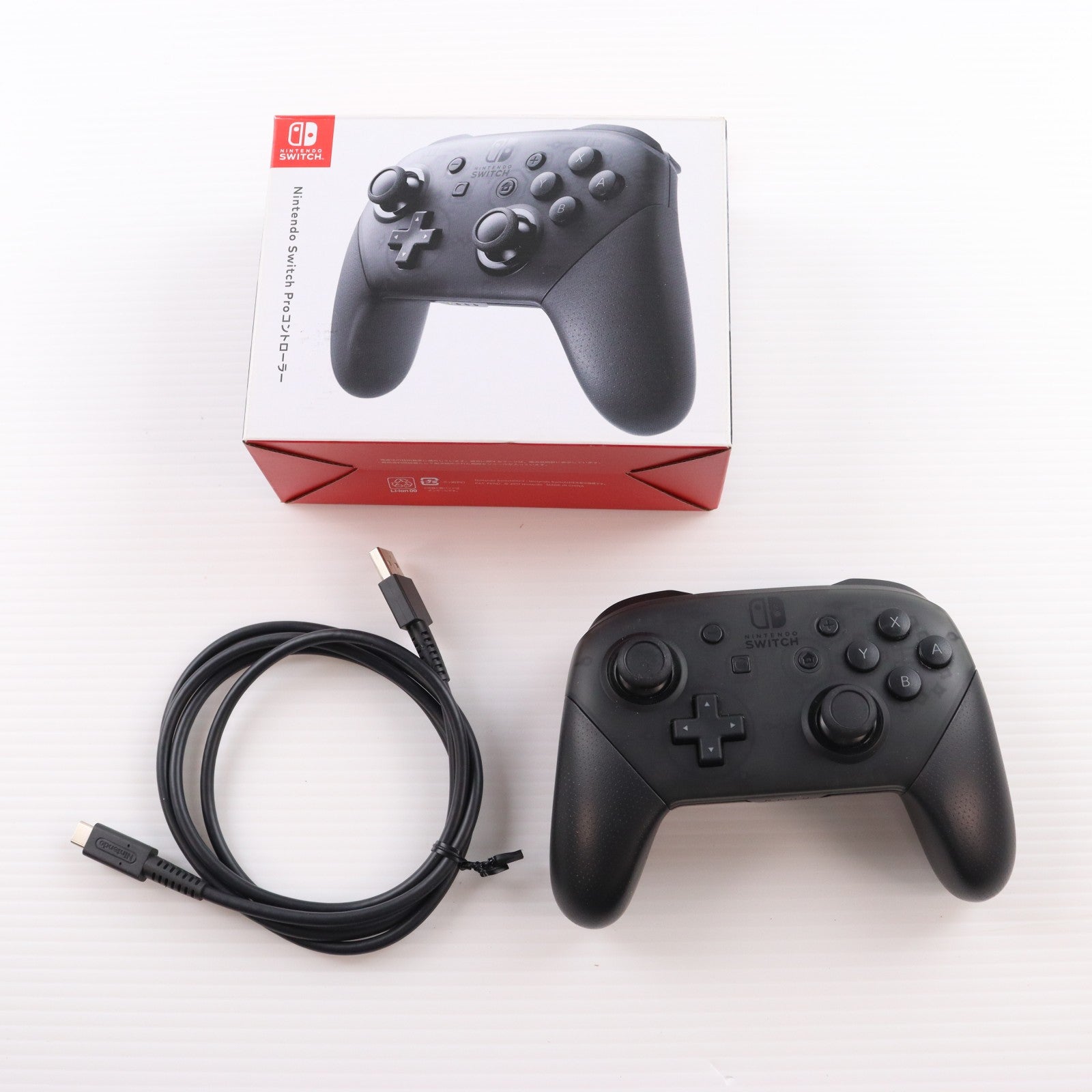 【中古即納】[ACC][Switch] Nintendo Switch Proコントローラー(ニンテンドースイッチ プロコントローラー) 任天堂(HAC-A-FSSKA)(20170303)