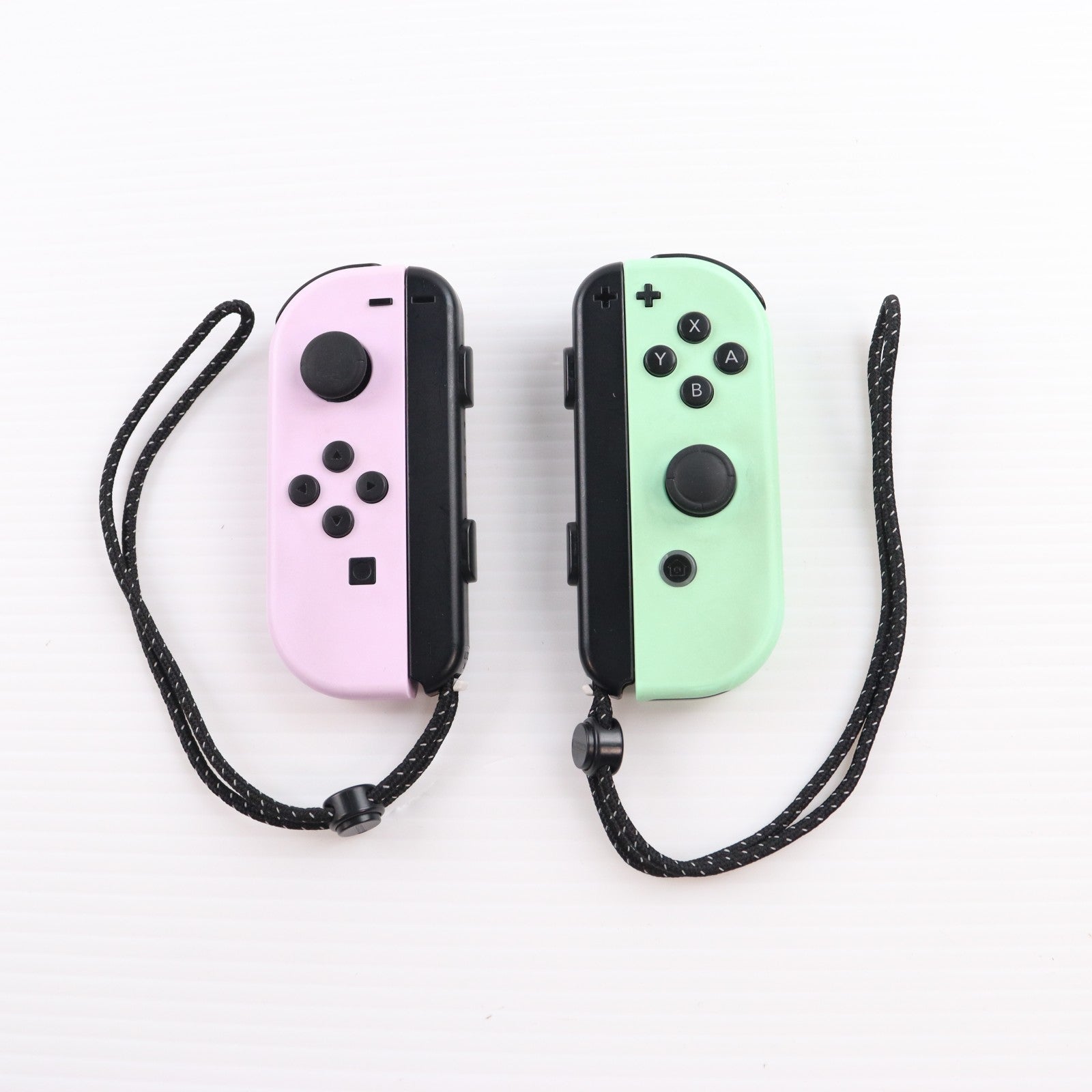 【中古即納】[ACC][Switch] Joy-Con(L) パステルパープル/(R) パステルグリーン(ジョイコンL パステルパープル/R パステルグリーン) 任天堂(HAC-A-JAWAF)(20230630)