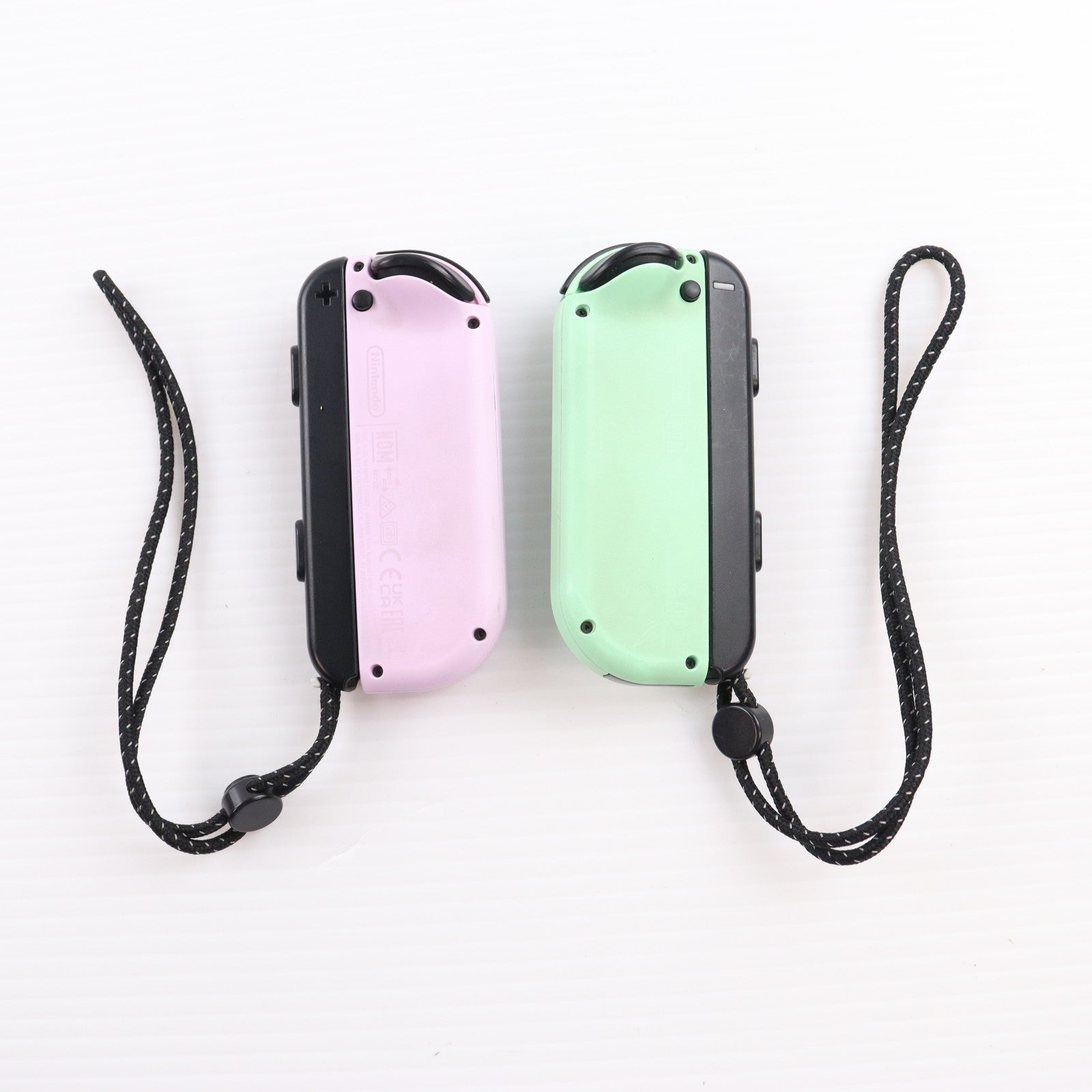 【中古即納】[ACC][Switch] Joy-Con(L) パステルパープル/(R) パステルグリーン(ジョイコンL パステルパープル/R パステルグリーン) 任天堂(HAC-A-JAWAF)(20230630)