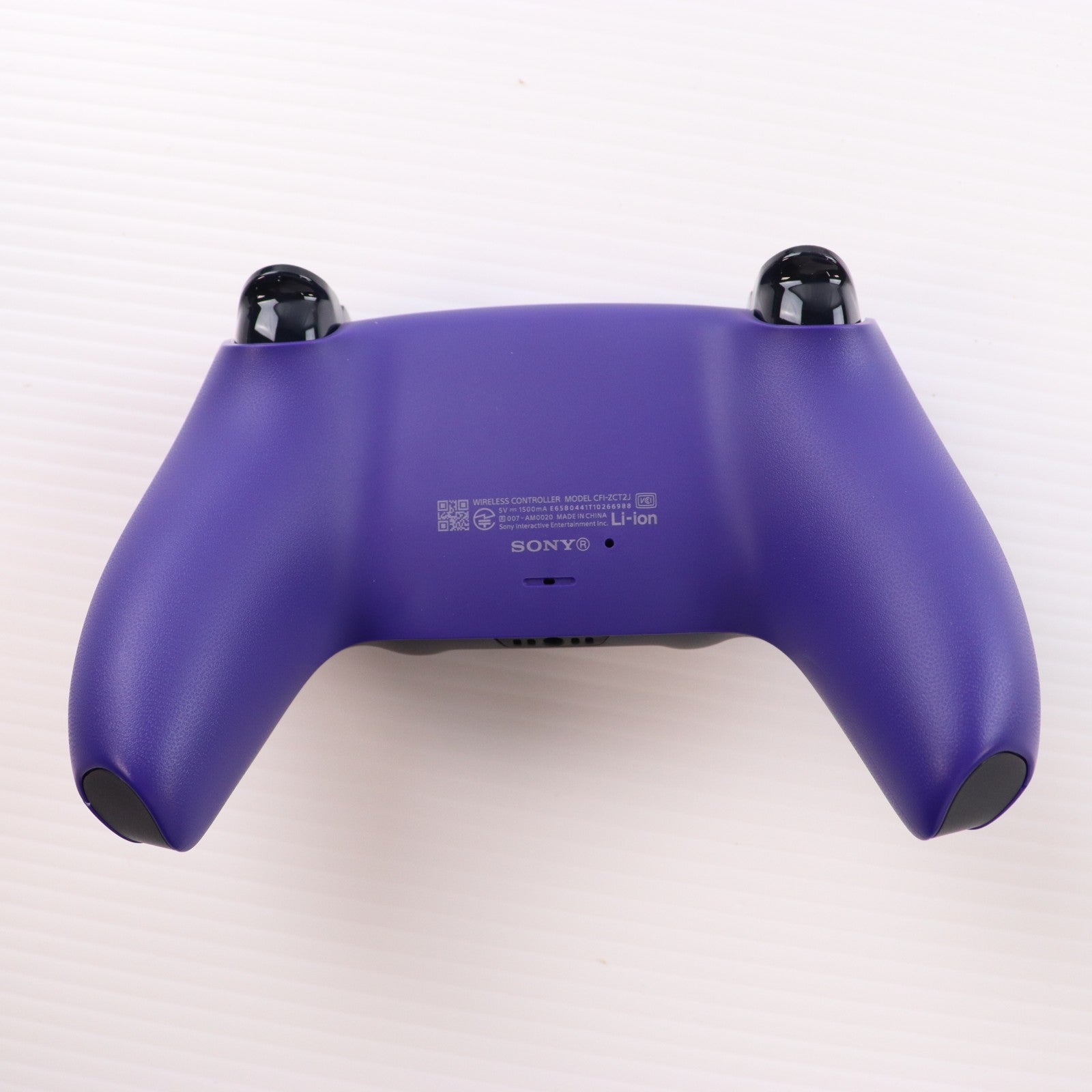 【中古即納】[ACC][PS5] DualSense(デュアルセンス) ワイヤレスコントローラー ギャラクティック パープル SIE(CFI-ZCT2J04)(20251121)