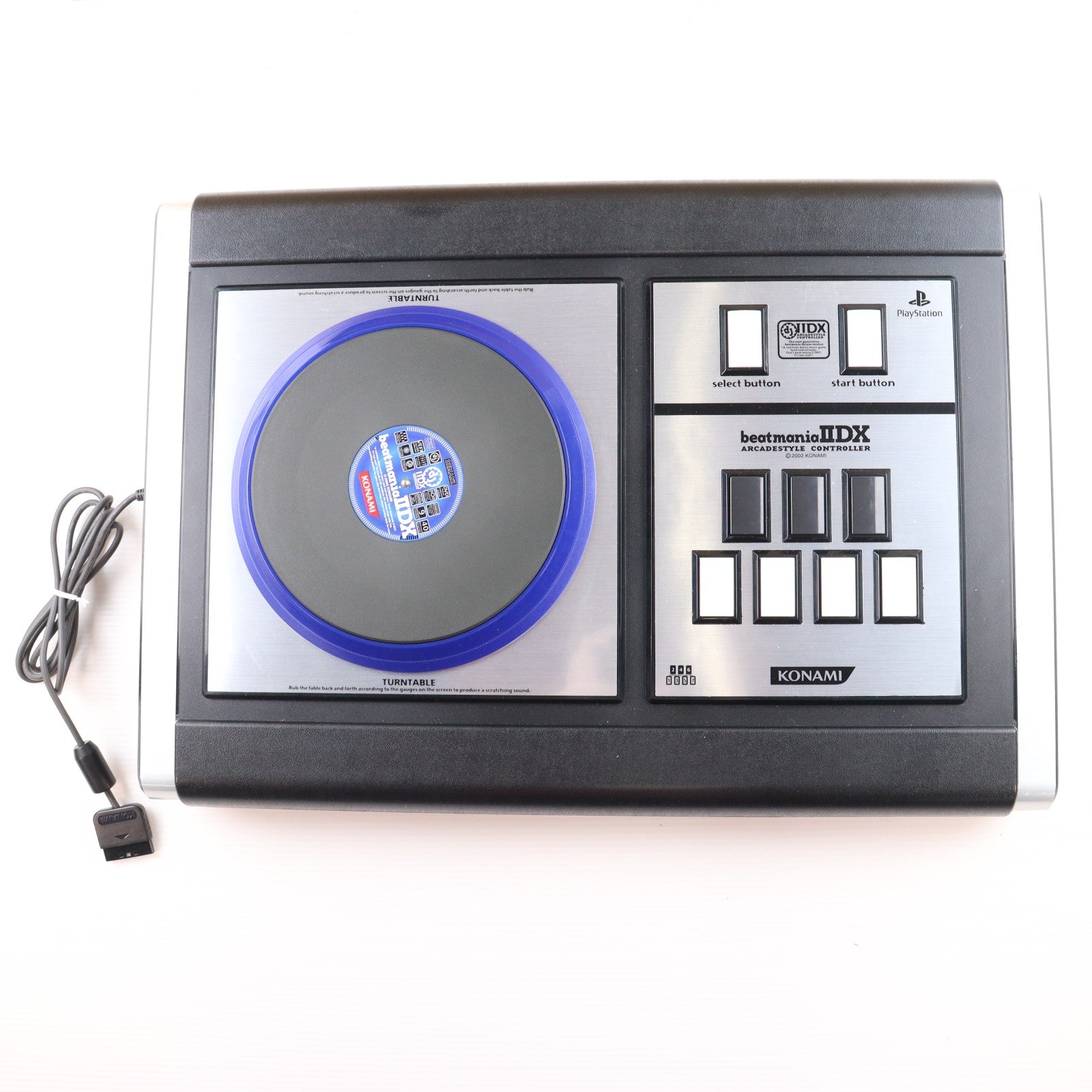 【中古即納】[ACC][PS2] beatmania IIDX アーケードスタイル コントローラ コナミ(RU038)(20040919)