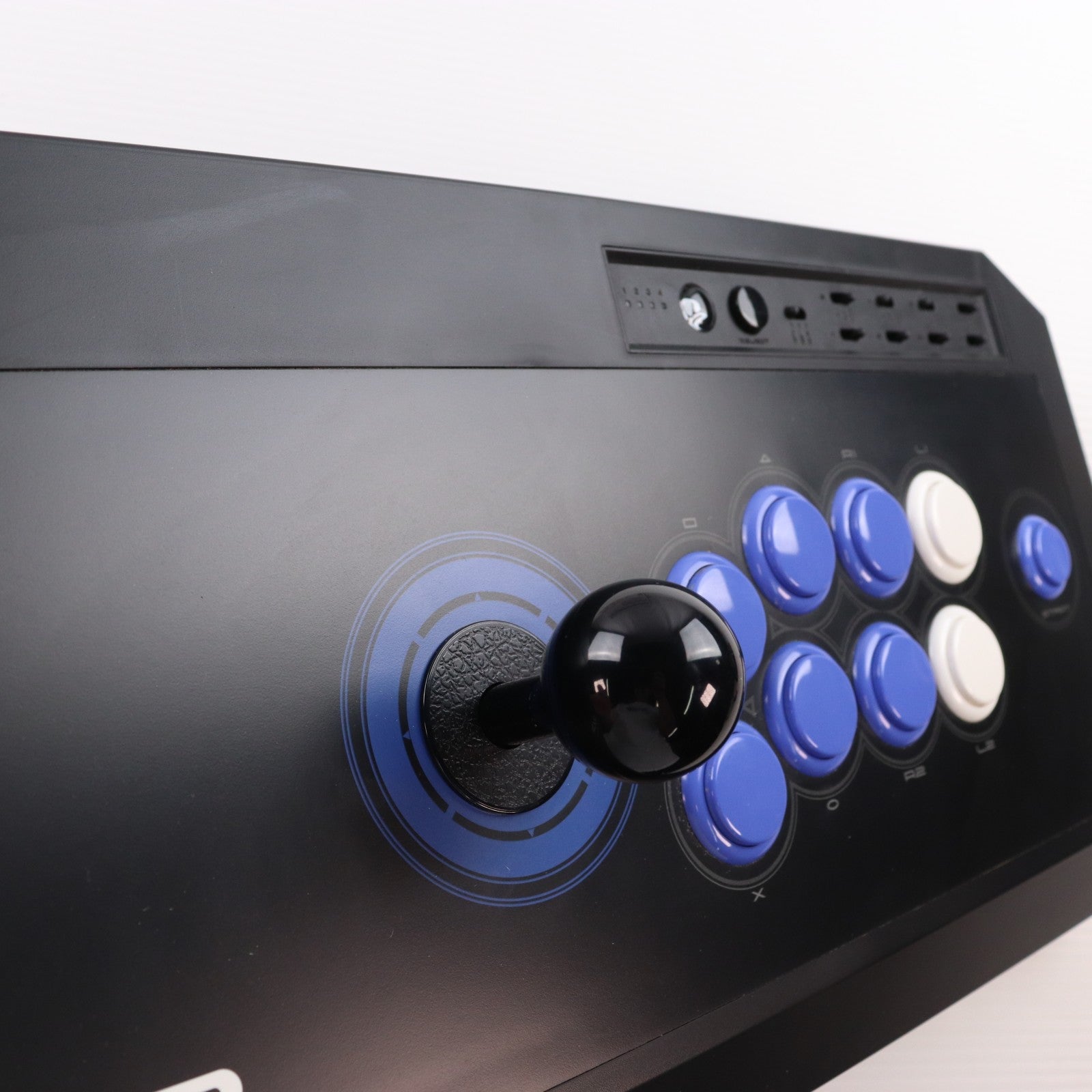 【中古即納】[ACC][PS3] Amazon.co.jp限定 PS3用 リアルアーケードPro.V3 SA(アマゾンオリジナルカラー:ブラック×ダークブルー) HORI(HP3-76)(20100318)