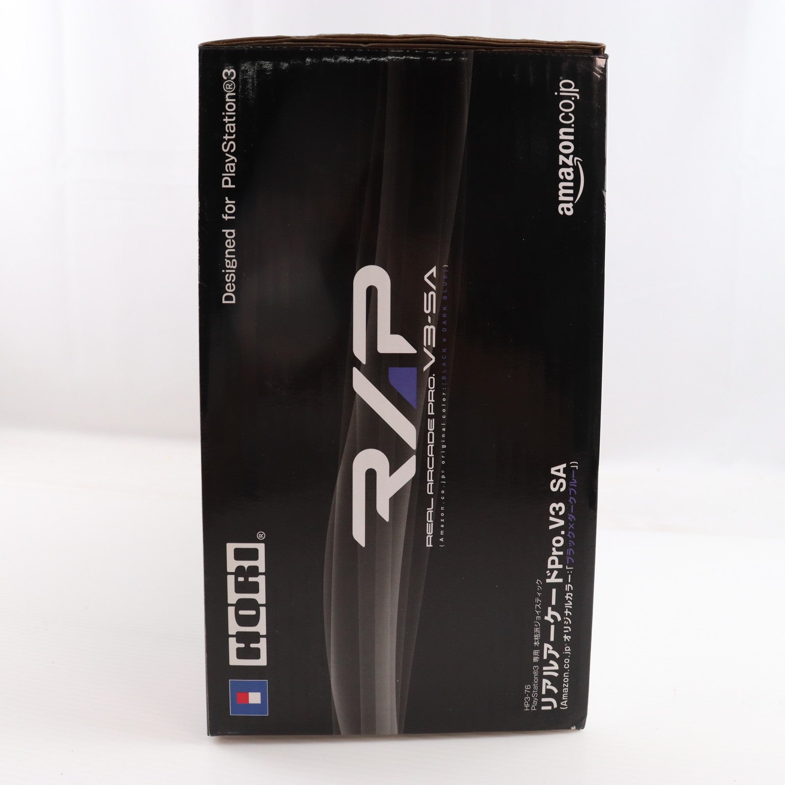 【中古即納】[ACC][PS3] Amazon.co.jp限定 PS3用 リアルアーケードPro.V3 SA(アマゾンオリジナルカラー:ブラック×ダークブルー) HORI(HP3-76)(20100318)