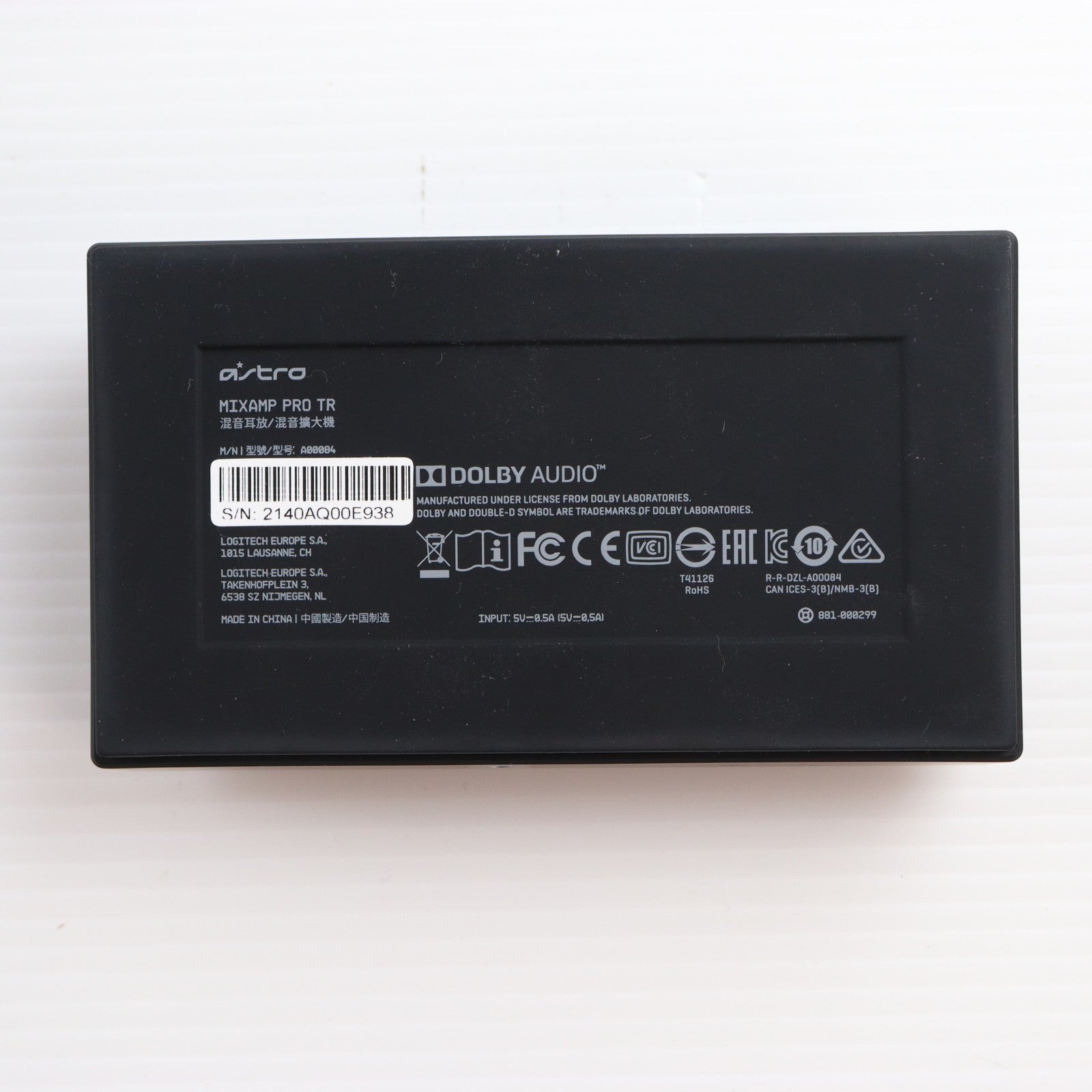 【中古即納】[ACC][PS4] Astro MixAmp Pro TR(アストロ ミックスアンプ プロ TR) Logicool(ロジクール)(MAPTR-002)(20190627)