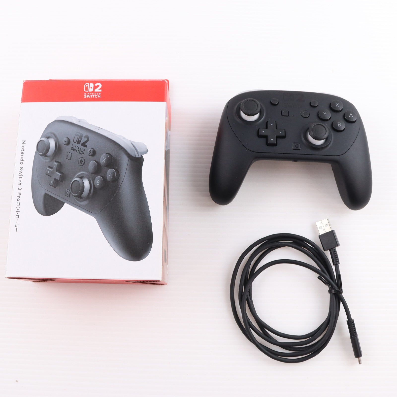 【中古即納】[ACC][Switch2] Nintendo Switch 2(ニンテンドースイッチ2) Proコントローラー 任天堂(BEE-A-FSSKA)(20250605)