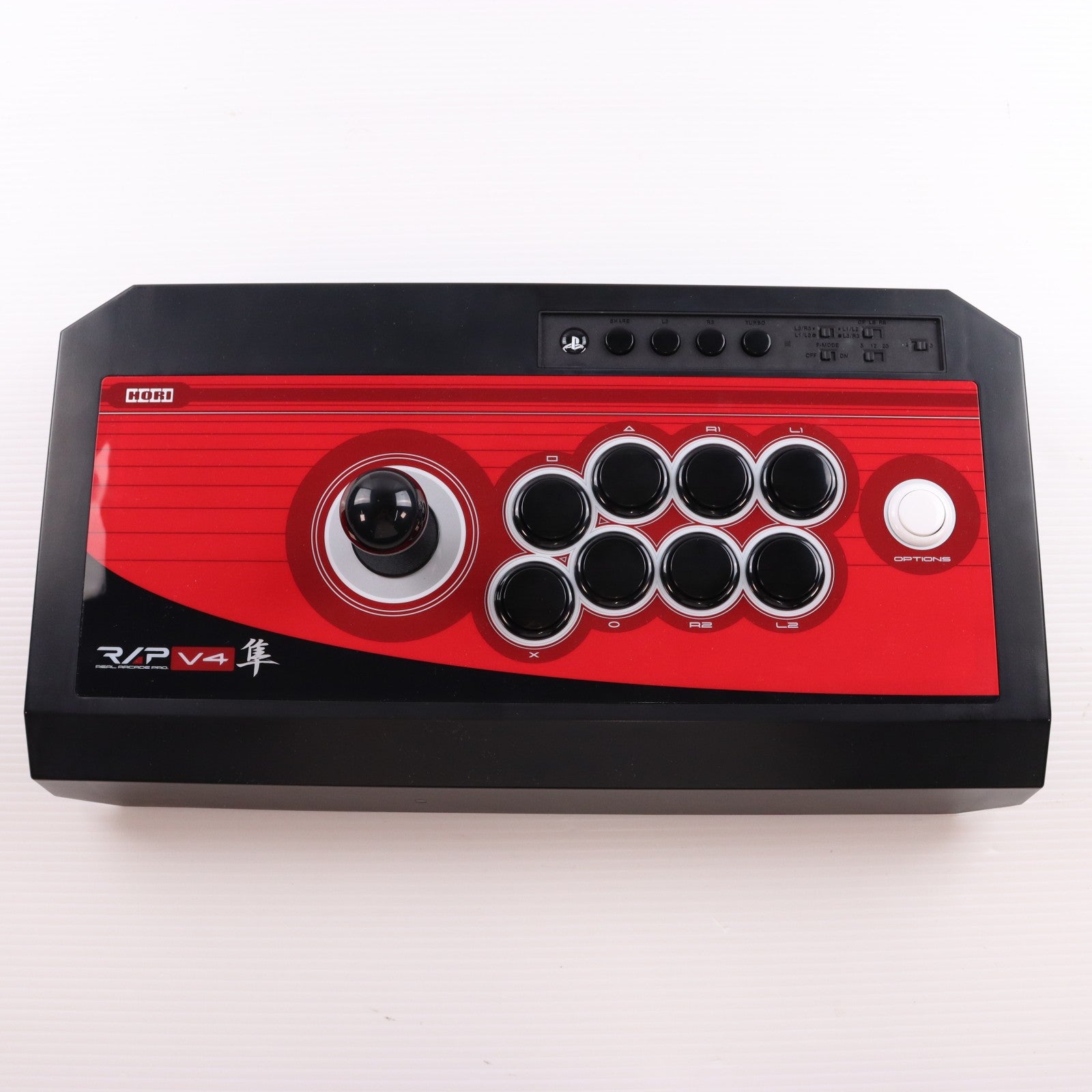 【中古即納】[ACC][PS4] リアルアーケードPro.V4 隼 ソニーライセンス商品 ホリ(PS4-005)(20140531)
