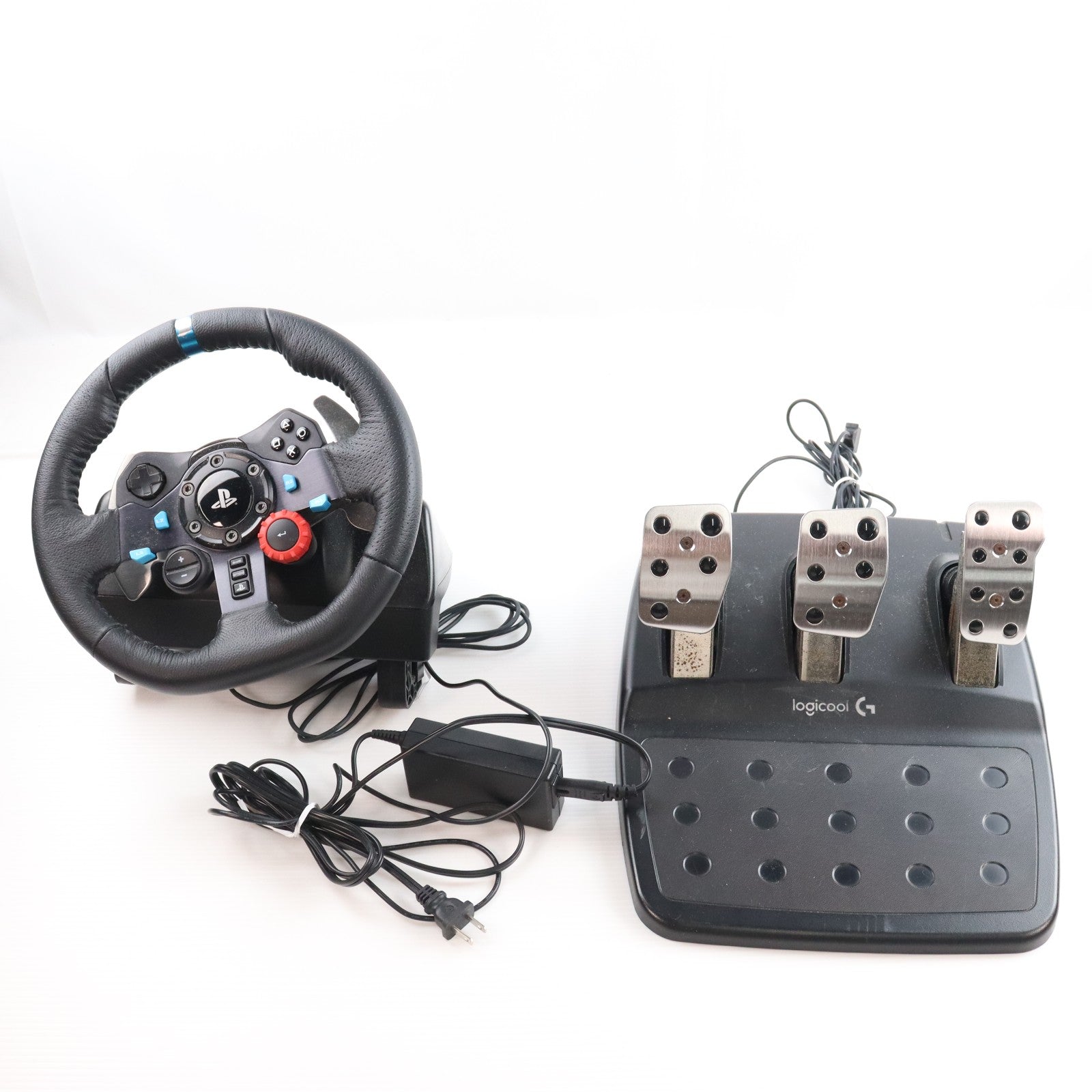 【中古即納】[ACC][PS4] G29 DRIVING FORCE(ドライビングフォース) ソニーライセンス商品 Logicool(ロジクール)(LPRC-15000D)(20150625)