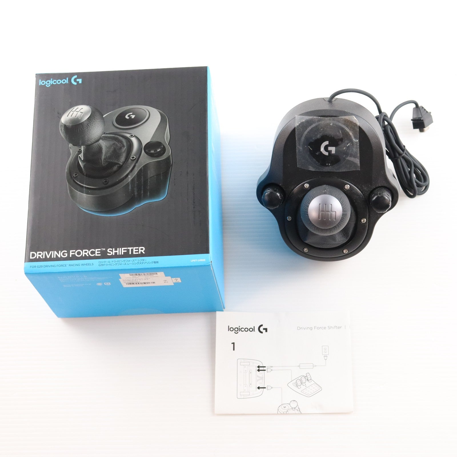 【中古即納】[ACC][PS4] ロジクール DRIVING FORCE SHIFTER(ドライビングフォース シフター) ソニーライセンス商品 Logicool(ロジクール)(LPST-14900)(20150625)