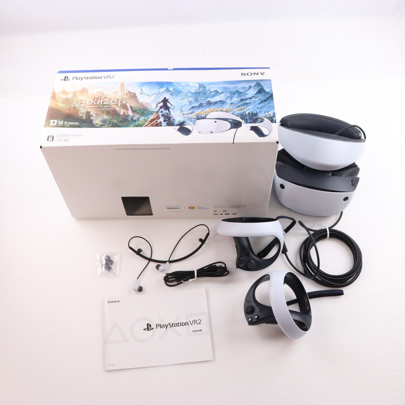 【中古即納】[ACC][PS5] PlayStation VR2(プレイステーションVR2) Horizon Call of the Mountain(ホライゾン コール・オブ・ザ・マウンテン) 同梱版 SIE(CFIJ-17001)(20230222)