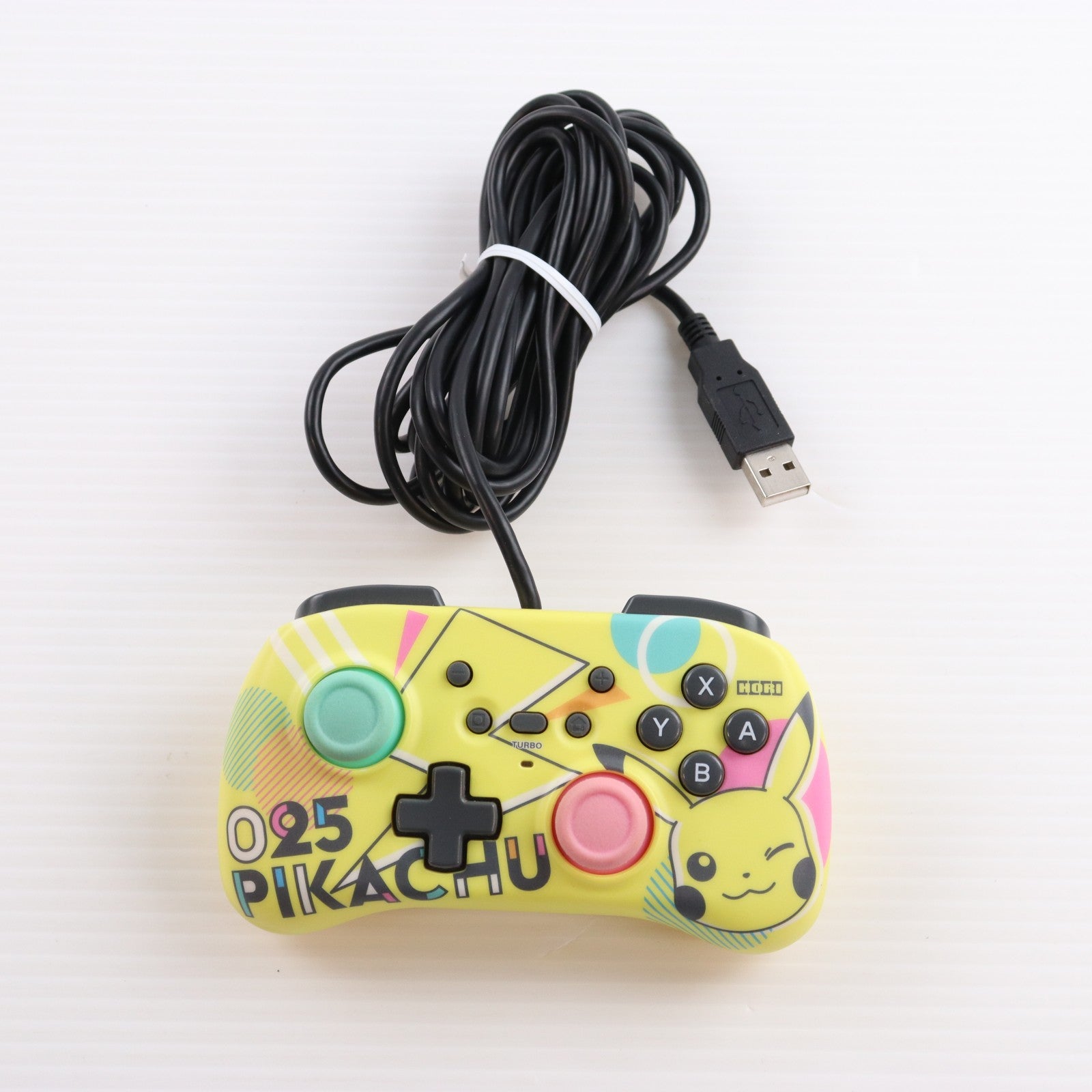 【中古即納】[ACC][Switch] ホリパッドミニ for Nintendo Switch(ニンテンドースイッチ) ピカチュウ 任天堂ライセンス商品 HORI(NSW-278)(20200731)