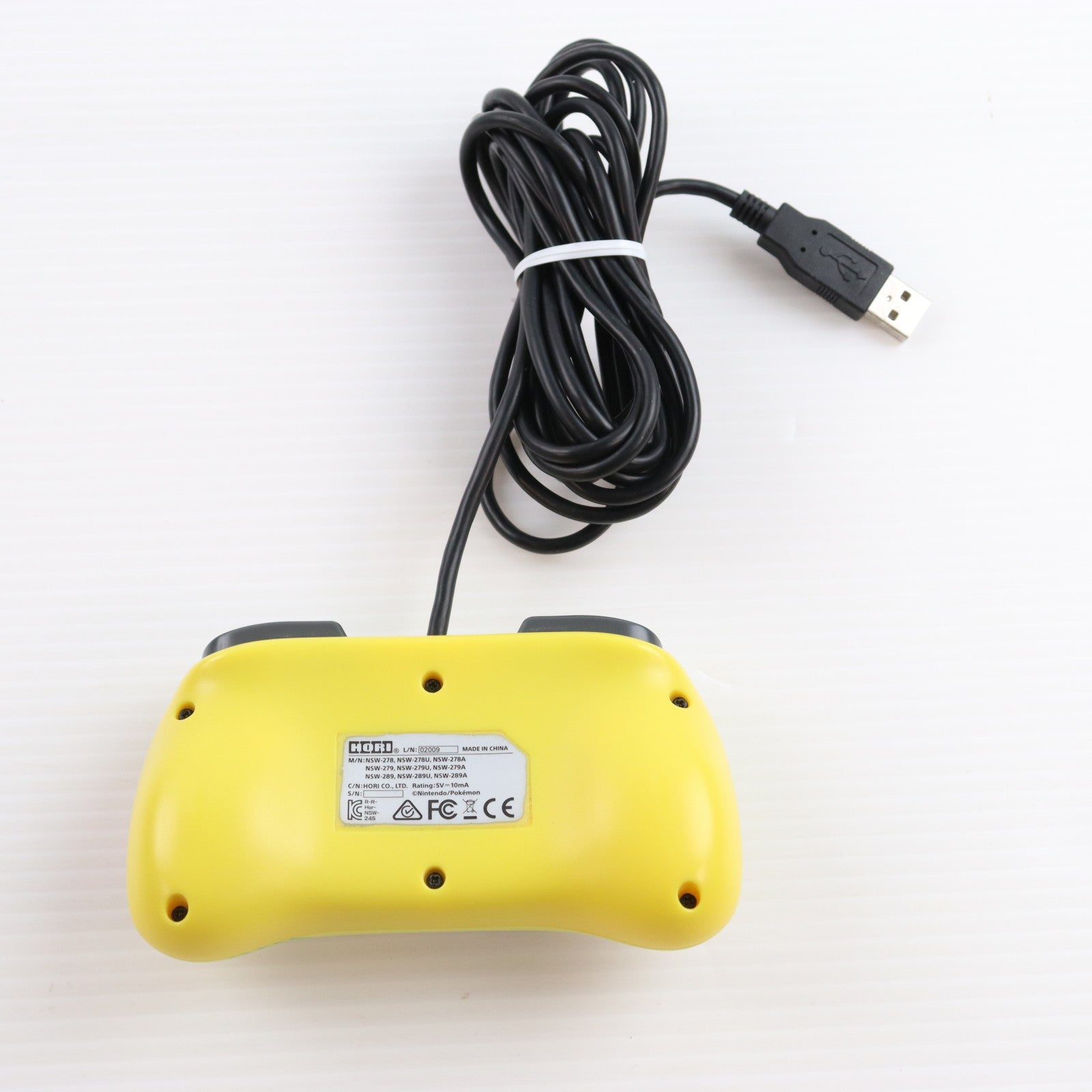 【中古即納】[ACC][Switch] ホリパッドミニ for Nintendo Switch(ニンテンドースイッチ) ピカチュウ 任天堂ライセンス商品 HORI(NSW-278)(20200731)