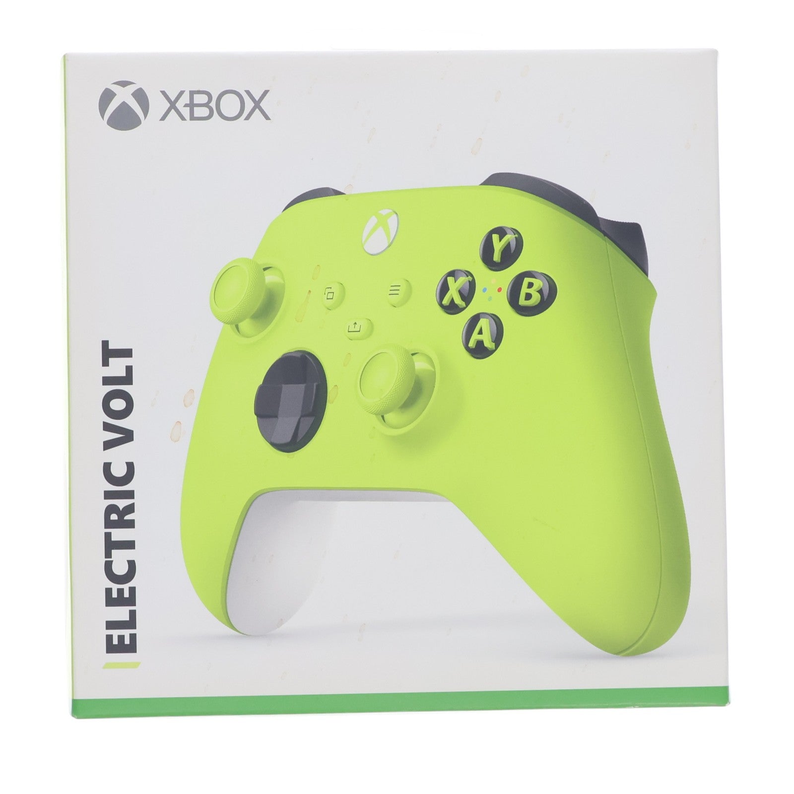 【中古即納】[ACC][XboxX/S] Xbox ワイヤレス コントローラー(エレクトリック ボルト) 日本マイクロソフト(QAU-00025)(20210511)