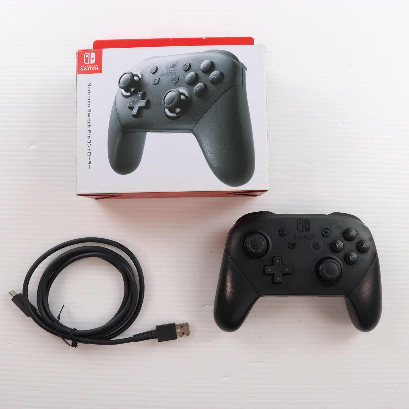 【中古即納】[ACC][Switch] Nintendo Switch Proコントローラー(ニンテンドースイッチ プロコントローラー) 任天堂(HAC-A-FSSKA)(20170303)