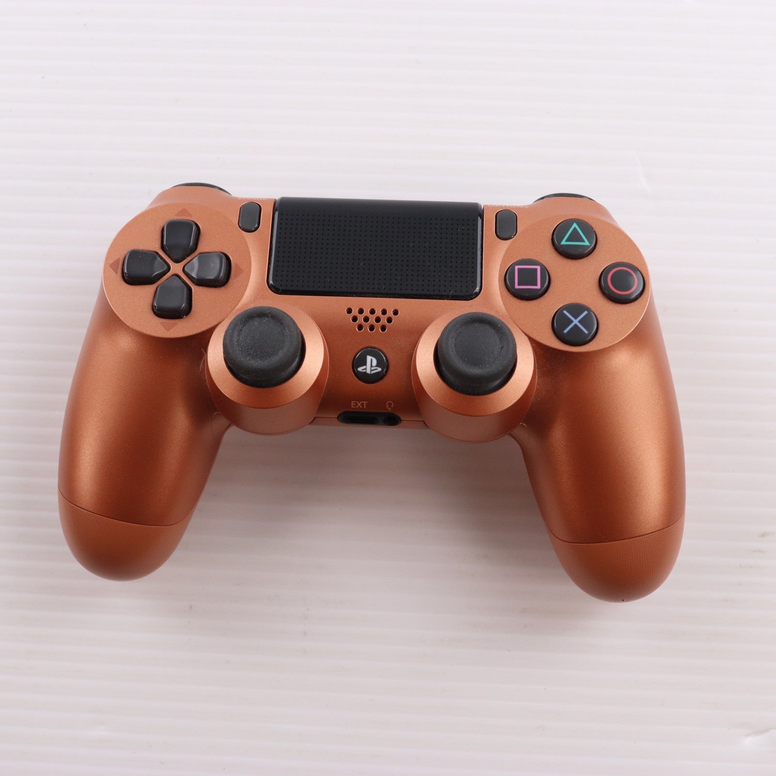 【中古即納】[ACC][PS4] ワイヤレスコントローラー デュアルショック4(DUALSHOCK4) カッパー SIE(CUH-ZCT2J24)(20181121)
