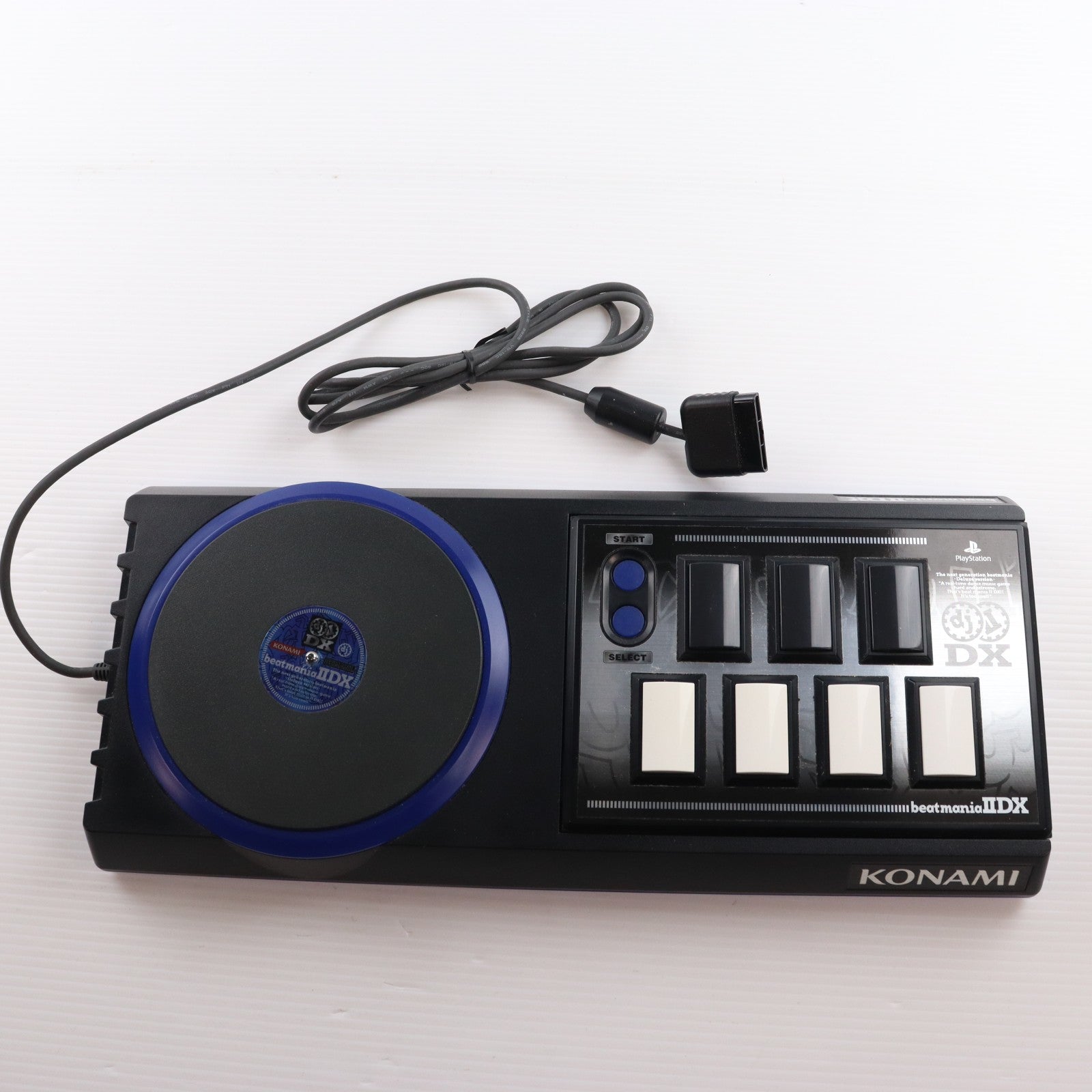【中古即納】[ACC][PS2] beatmania IIDX 専用コントローラ(ビートマニア2DX専用コントローラ) コナミ(RU029)(20001102)