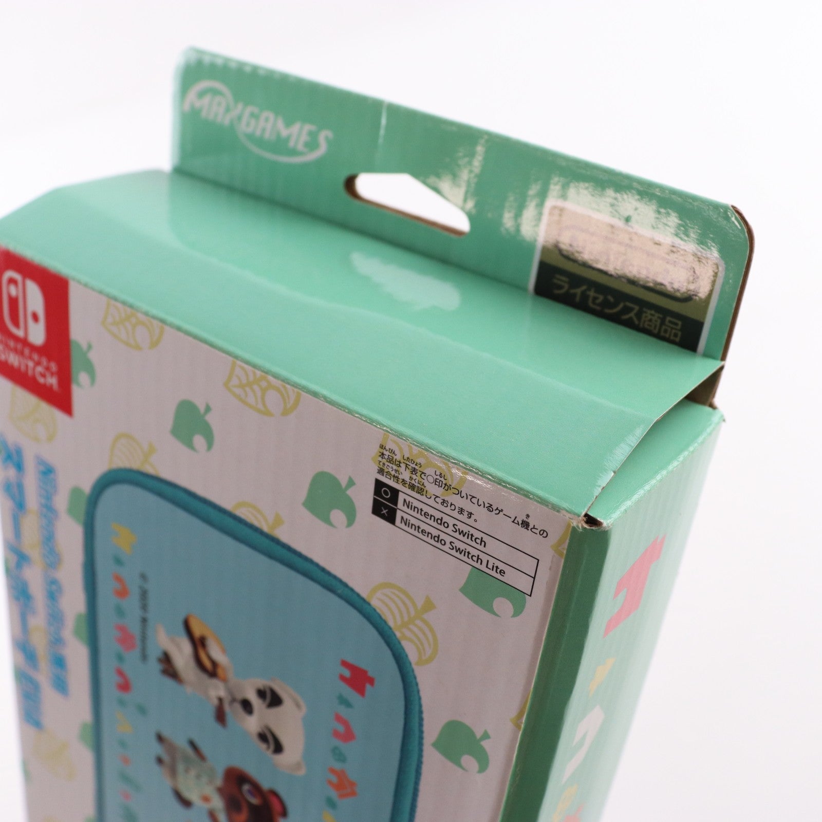 【中古即納】[ACC][Switch] Nintendo Switch専用(ニンテンドースイッチ専用) スマートポーチEVA あつまれどうぶつの森 任天堂ライセンス商品 マックスゲームズ(HACP-02AD)(20200417)