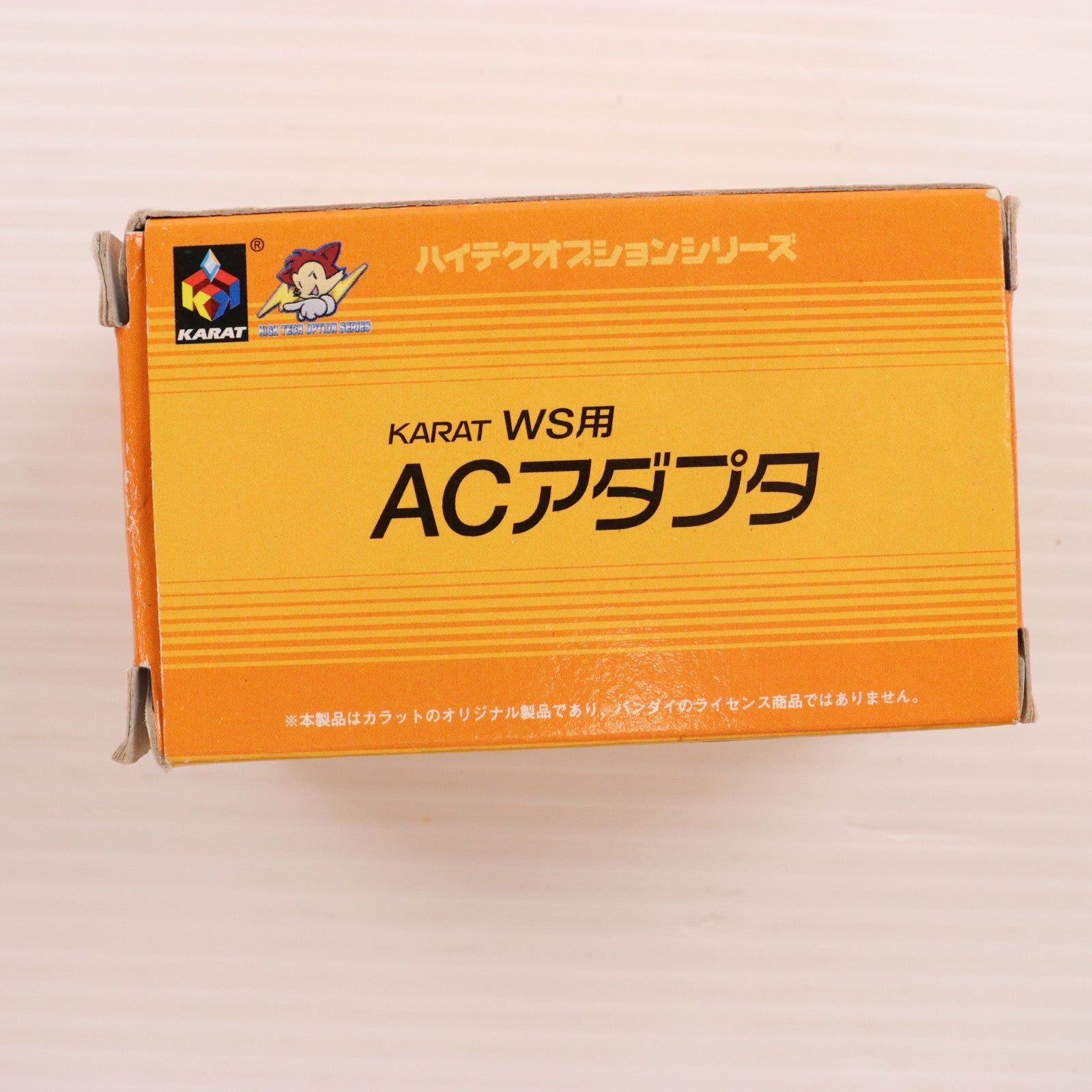 【中古即納】[ACC][WS] ハイテクオプションシリーズ WS用(ワンダースワン用) ACアダプタ クリアブルー カラット(KRAC-020)(19991231)