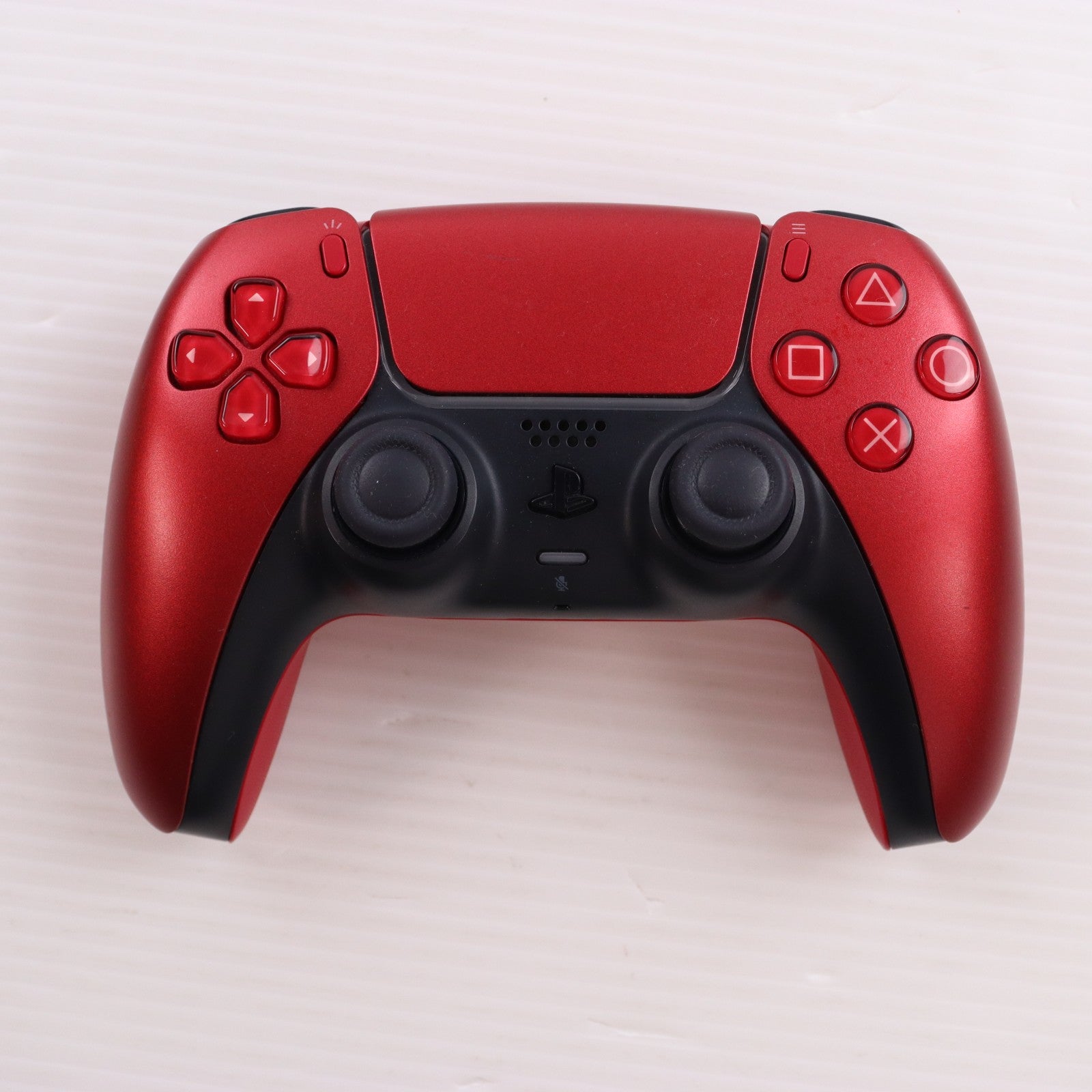 【中古即納】[ACC][PS5] DualSense(デュアルセンス) ワイヤレスコントローラー ヴォルカニック レッド SIE(CFI-ZCT1J07)(20231103)