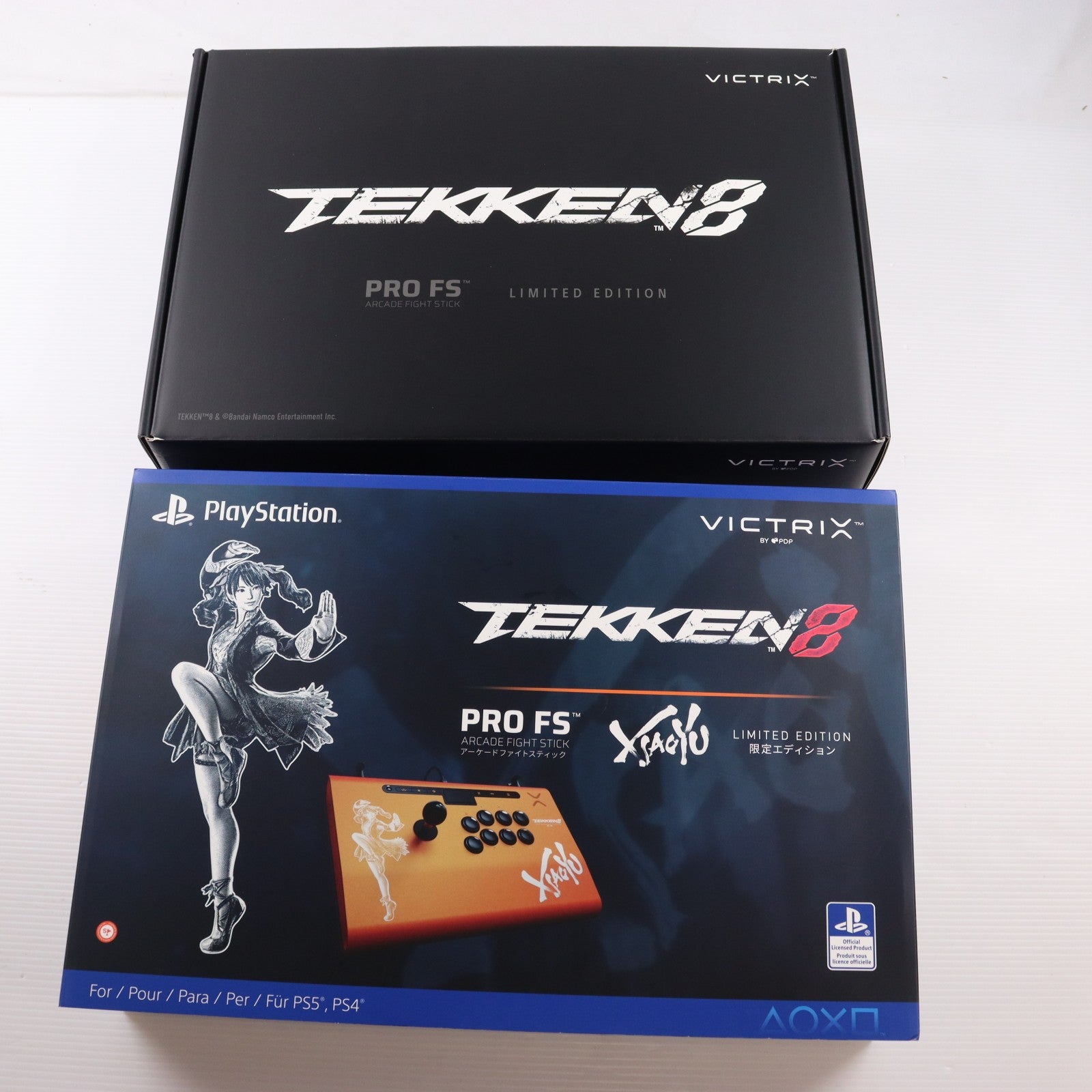 【中古即納】[ACC][PS5] Victrix Pro FS アーケードファイトスティック 鉄拳8 リン・シャオユウ モデル ソニーライセンス商品 VICTRIX GAMES(ビクトリックスゲームス)(052-008-XIA)(20241231)