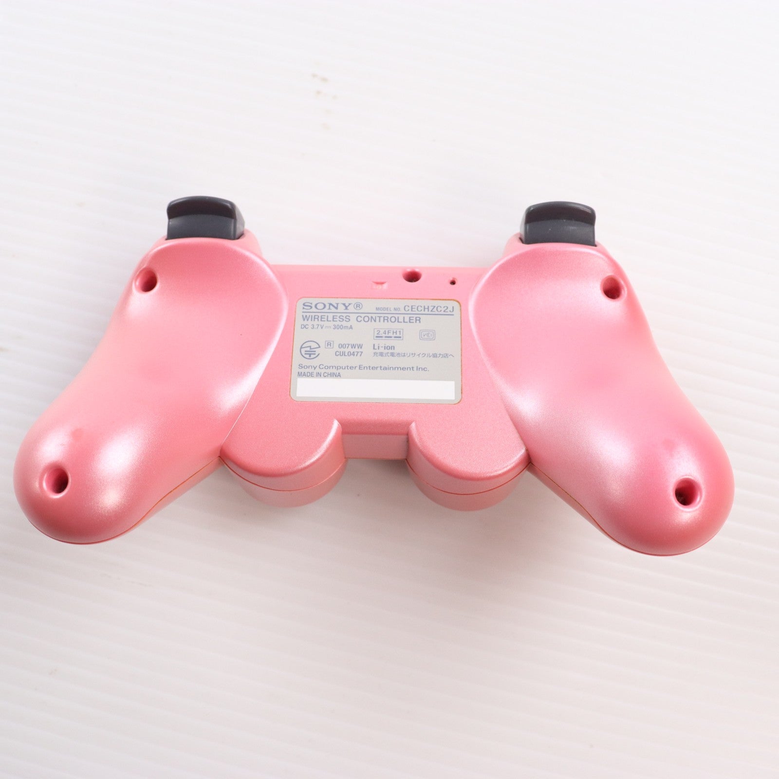 【中古即納】[ACC][PS3] DUALSHOCK 3(デュアルショック3) ワイヤレスコントローラー キャンディー・ピンク SCE(CECH-ZC2JCP)(20101118)