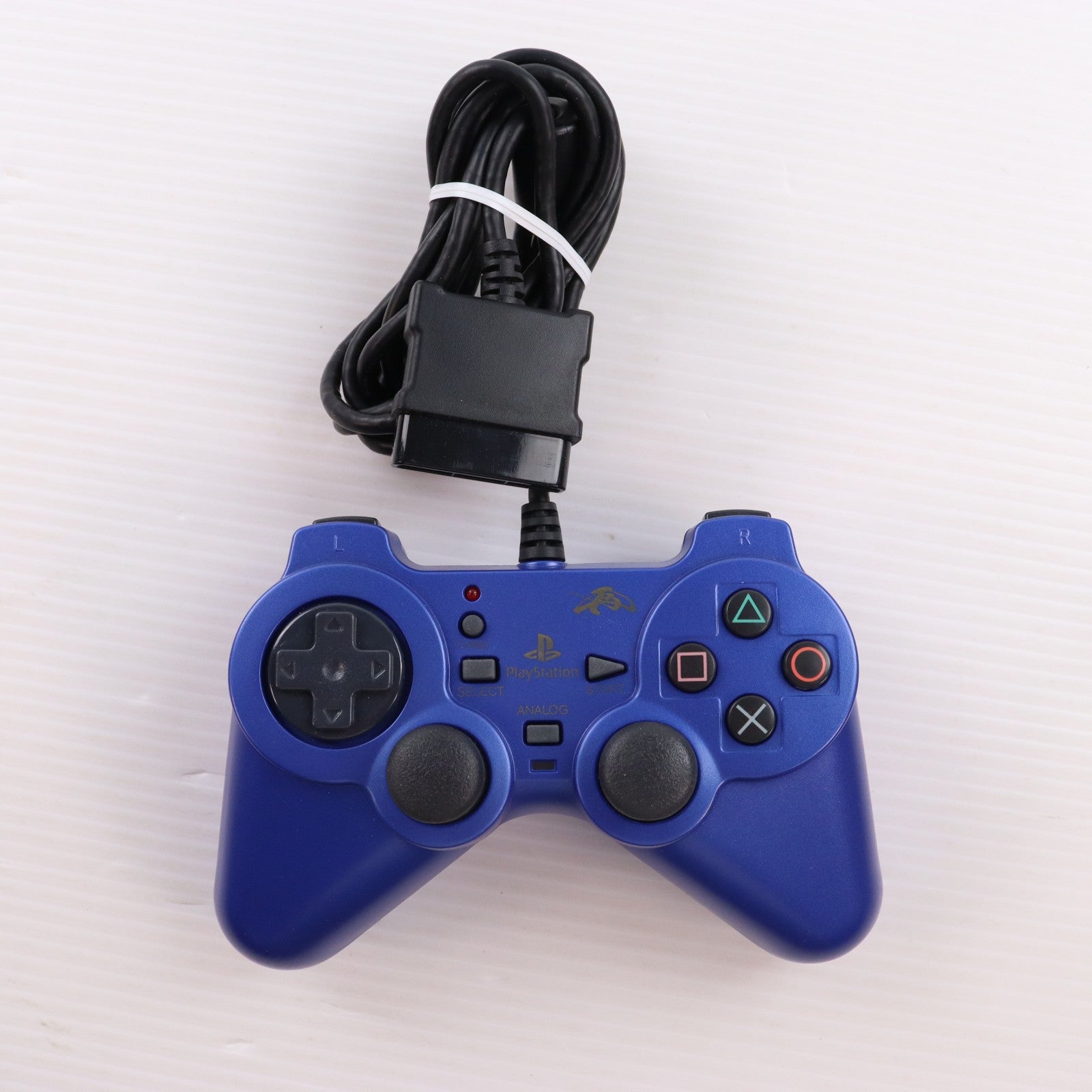 【中古即納】[ACC][PS2] PlayStation2対応(プレイステーション2対応) アナログ連射コントローラ「匠」 ブルー ソニーライセンス商品 フジワーク(PXCR-BL)(20040420)