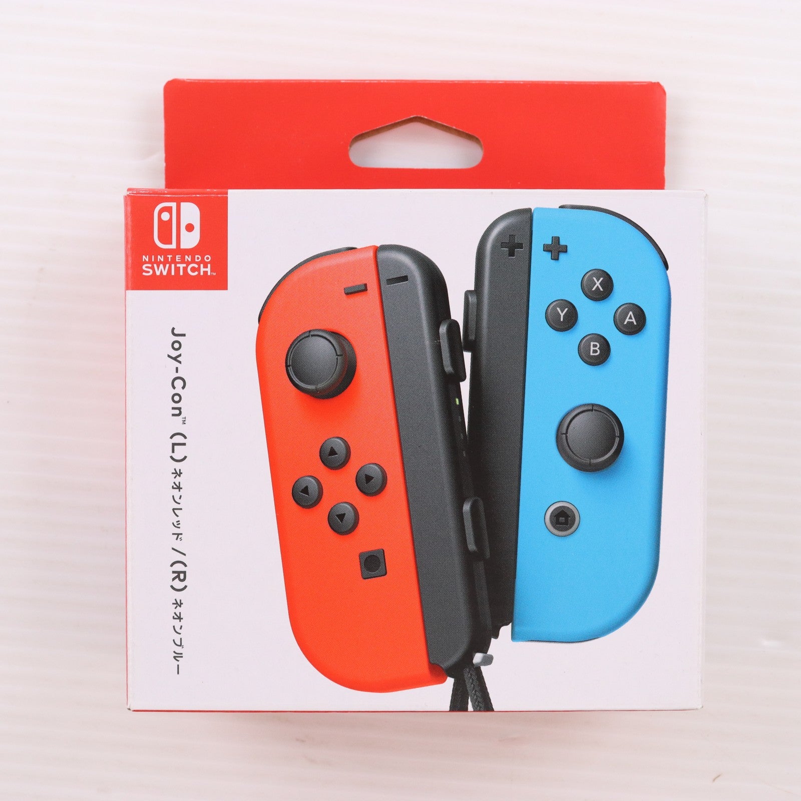 【中古即納】[ACC][Switch] Joy-Con(L) ネオンレッド/(R) ネオンブルー(ジョイコンL ネオンレッド/R ネオンブルー) 任天堂(HAC-A-JAEAA)(20170303)