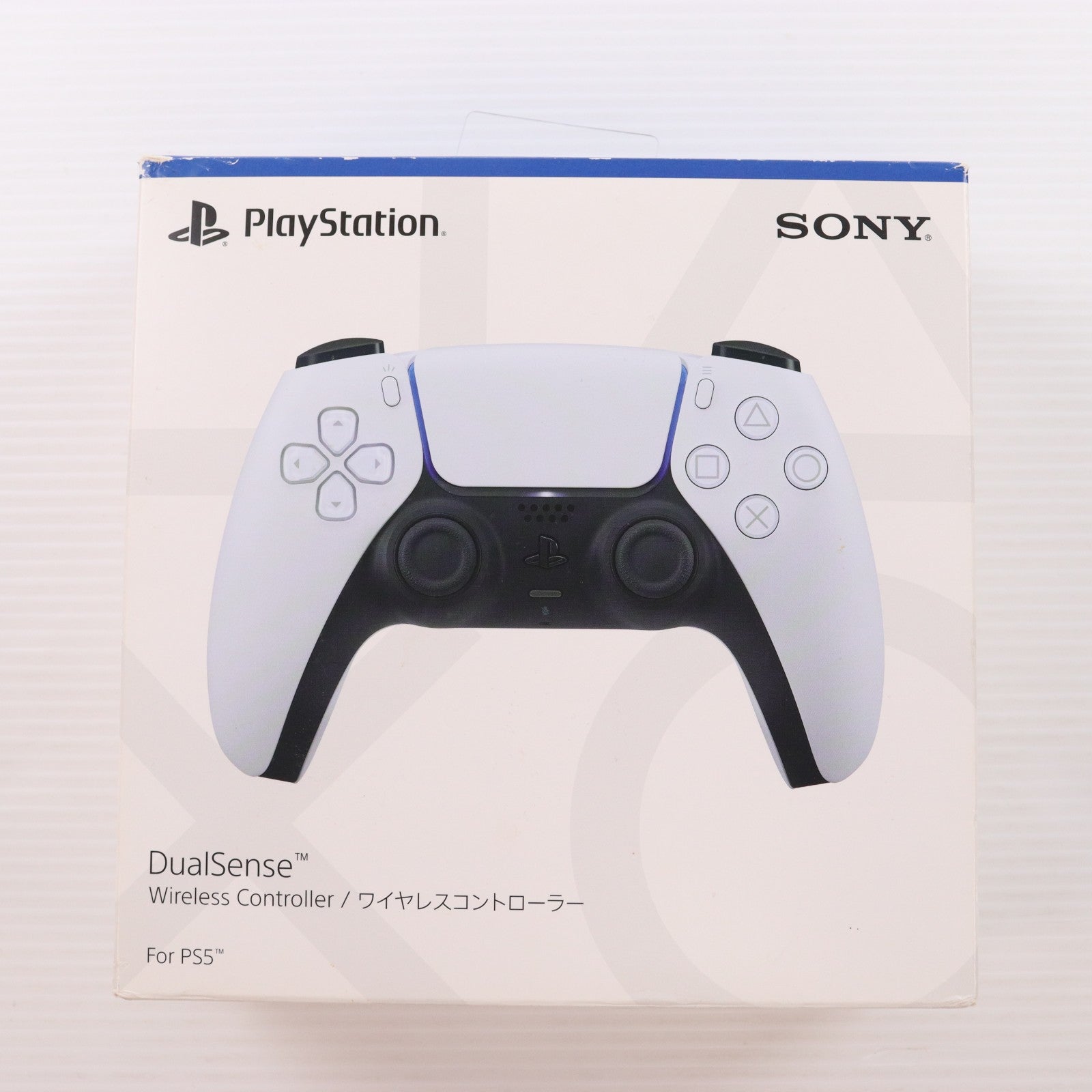 【中古即納】[ACC][PS5] DualSense(デュアルセンス) ワイヤレスコントローラー SIE(CFI-ZCT1J)(20201112)