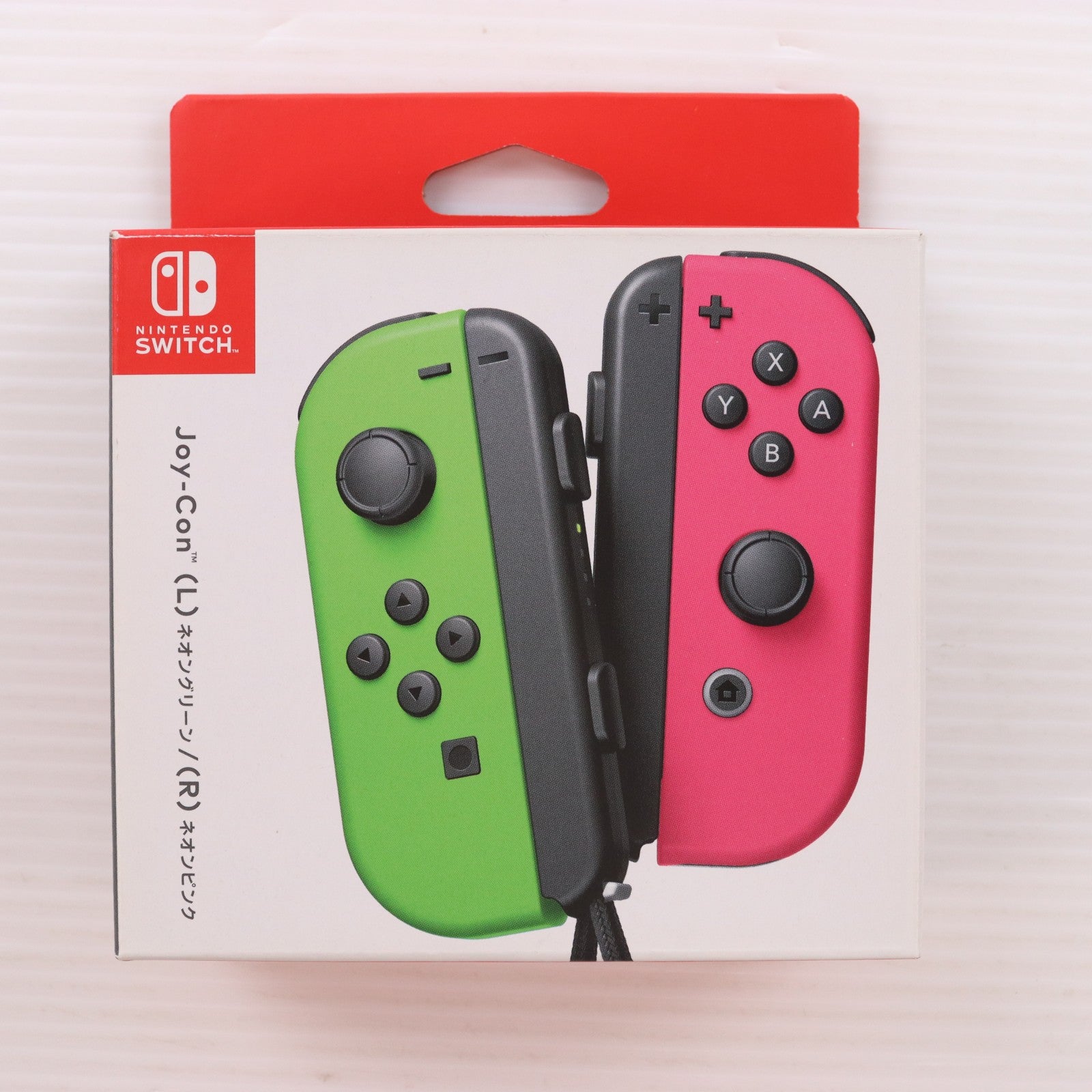 【中古即納】[ACC][Switch] Joy-Con(L) ネオングリーン/(R) ネオンピンク(ジョイコンL ネオングリーン/R ネオンピンク) 任天堂(HAC-A-JAFAA)(20170721)