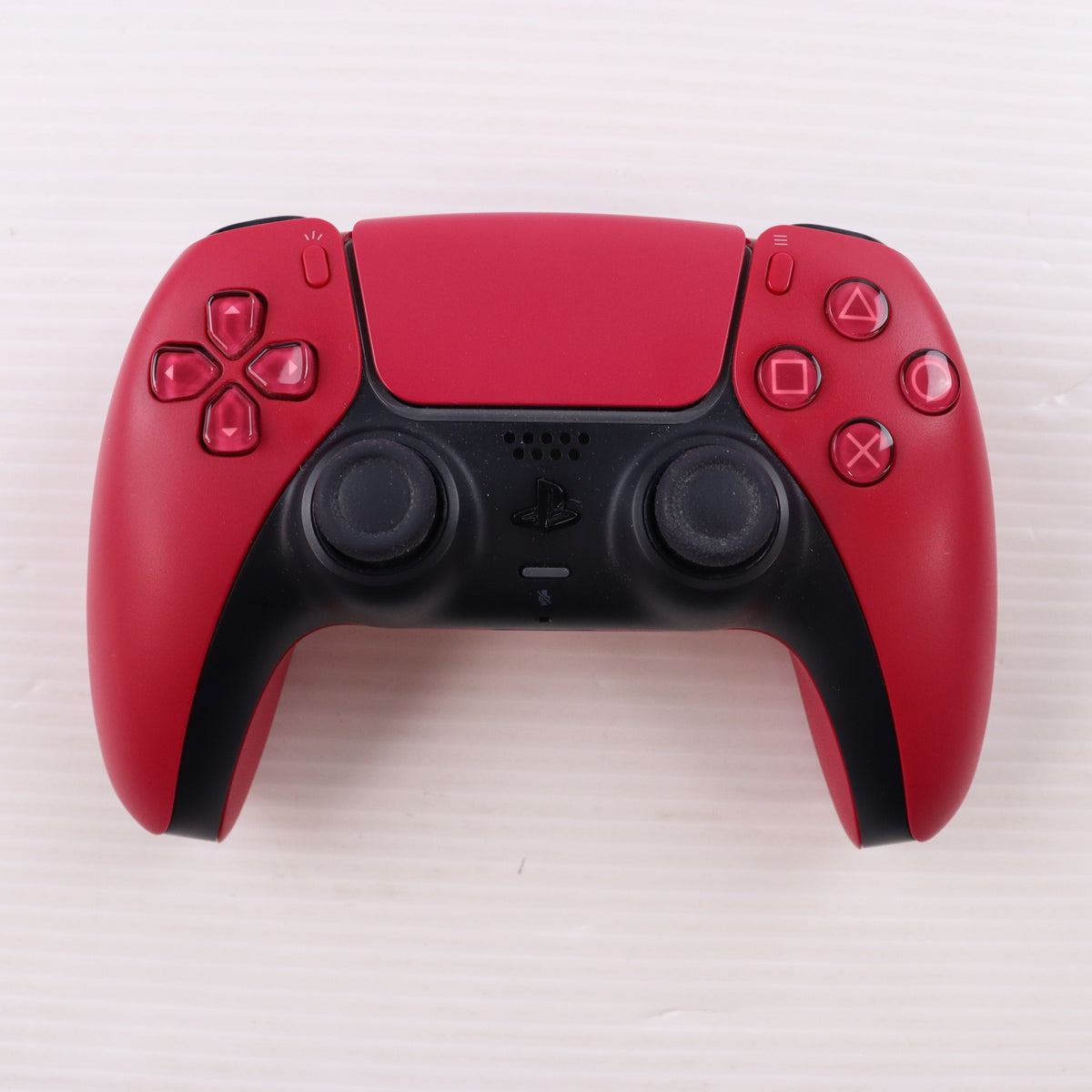 【中古即納】[ACC][PS5] DualSense(デュアルセンス) ワイヤレスコントローラー コズミック レッド SIE(CFI-ZCT2J02)(20251121)