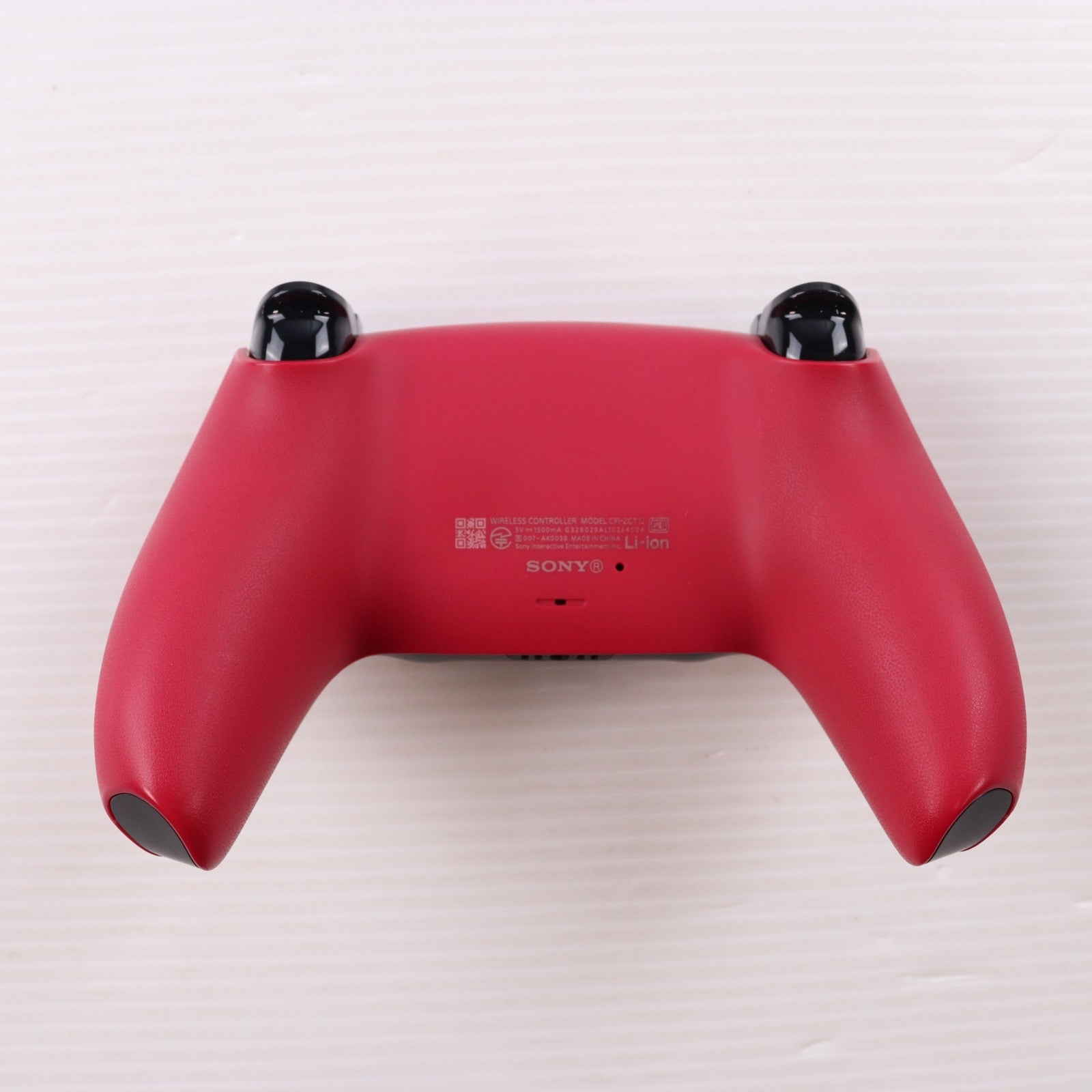 【中古即納】[ACC][PS5] DualSense(デュアルセンス) ワイヤレスコントローラー コズミック レッド SIE(CFI-ZCT2J02)(20251121)