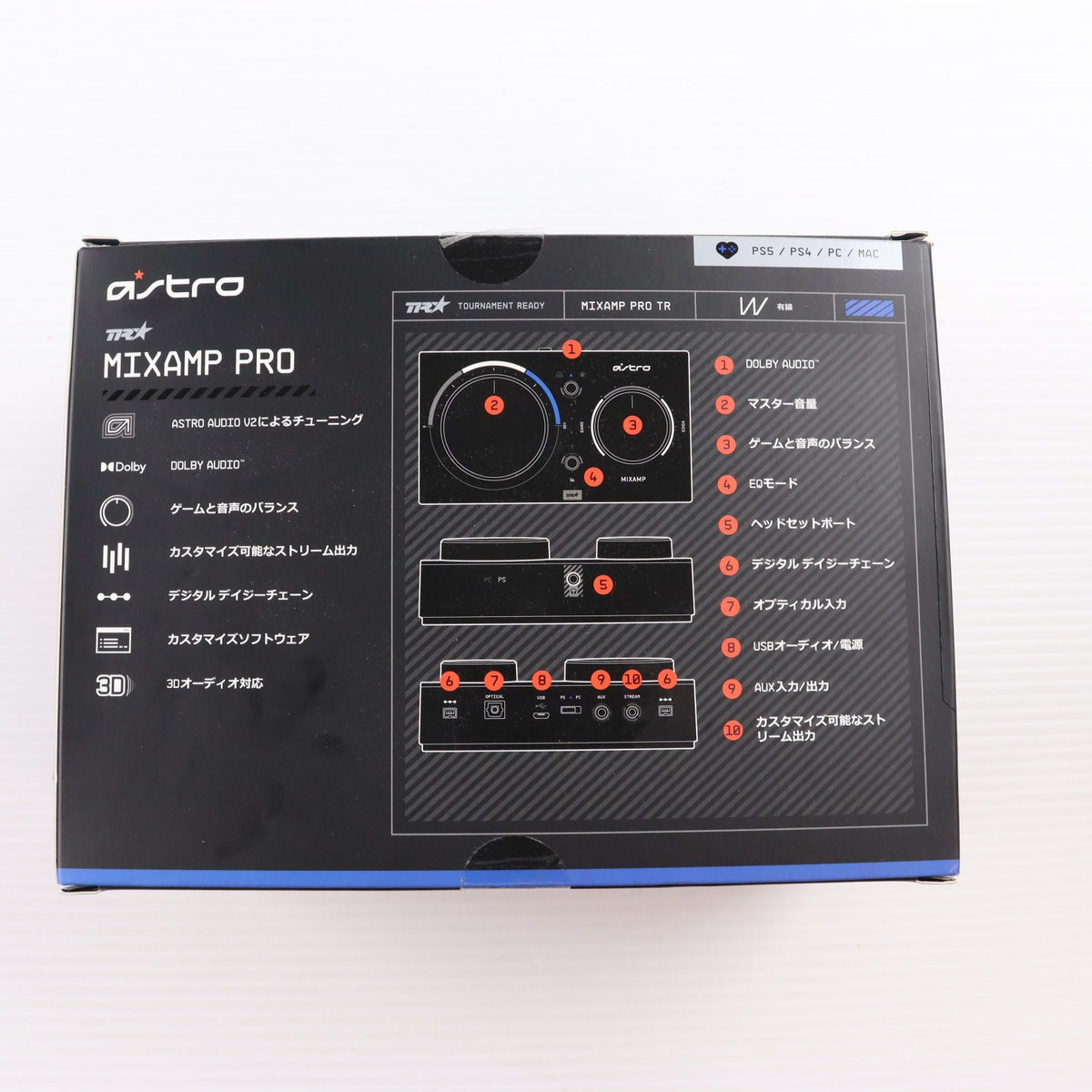 【中古即納】[ACC][PS4] Astro MixAmp Pro TR(アストロ ミックスアンプ プロ TR) Logicool(ロジクール)(MAPTR-002)(20190627)
